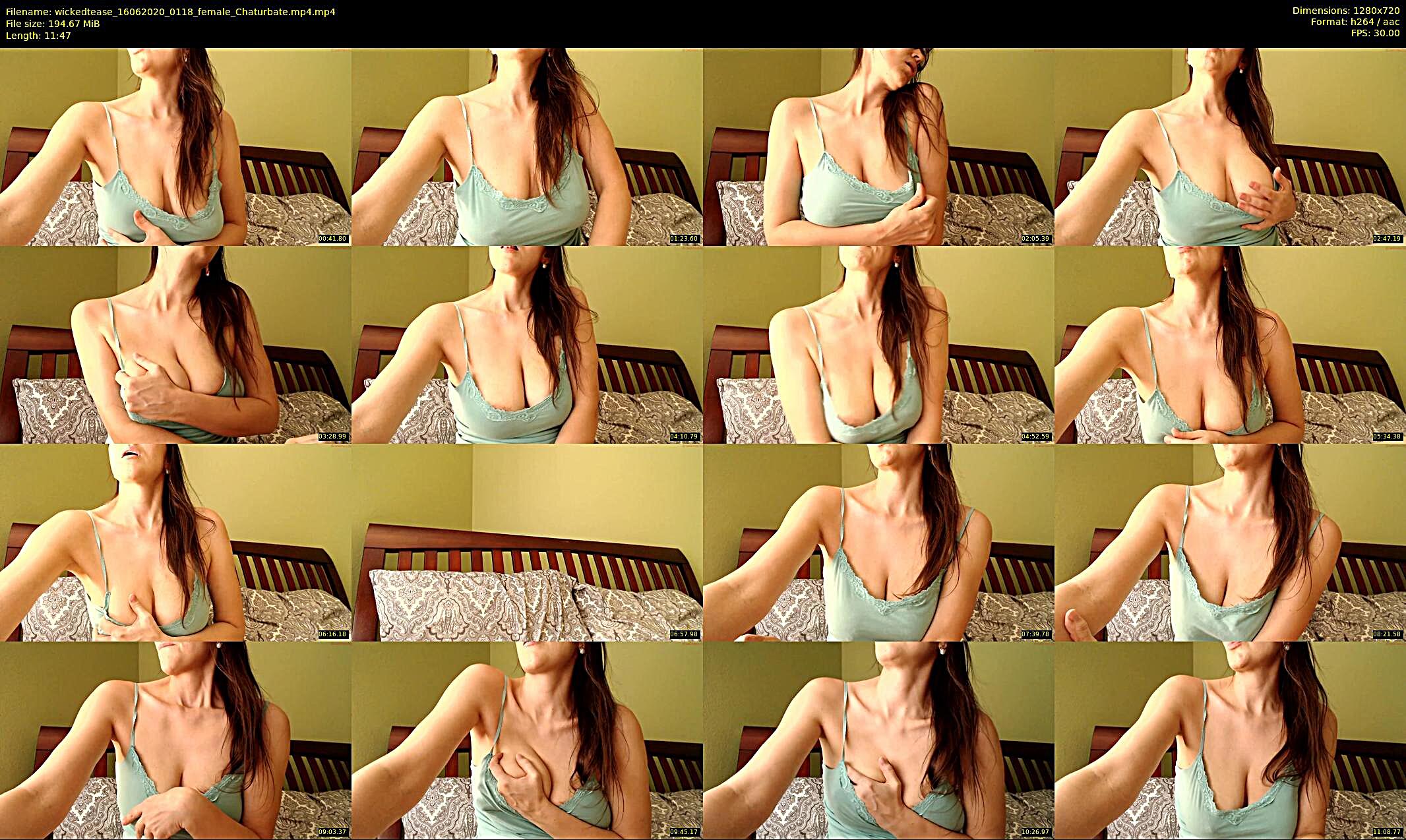 wickedtease — 22 minute Chaturbate female cam show recording, 720p, Jun 16, 2020