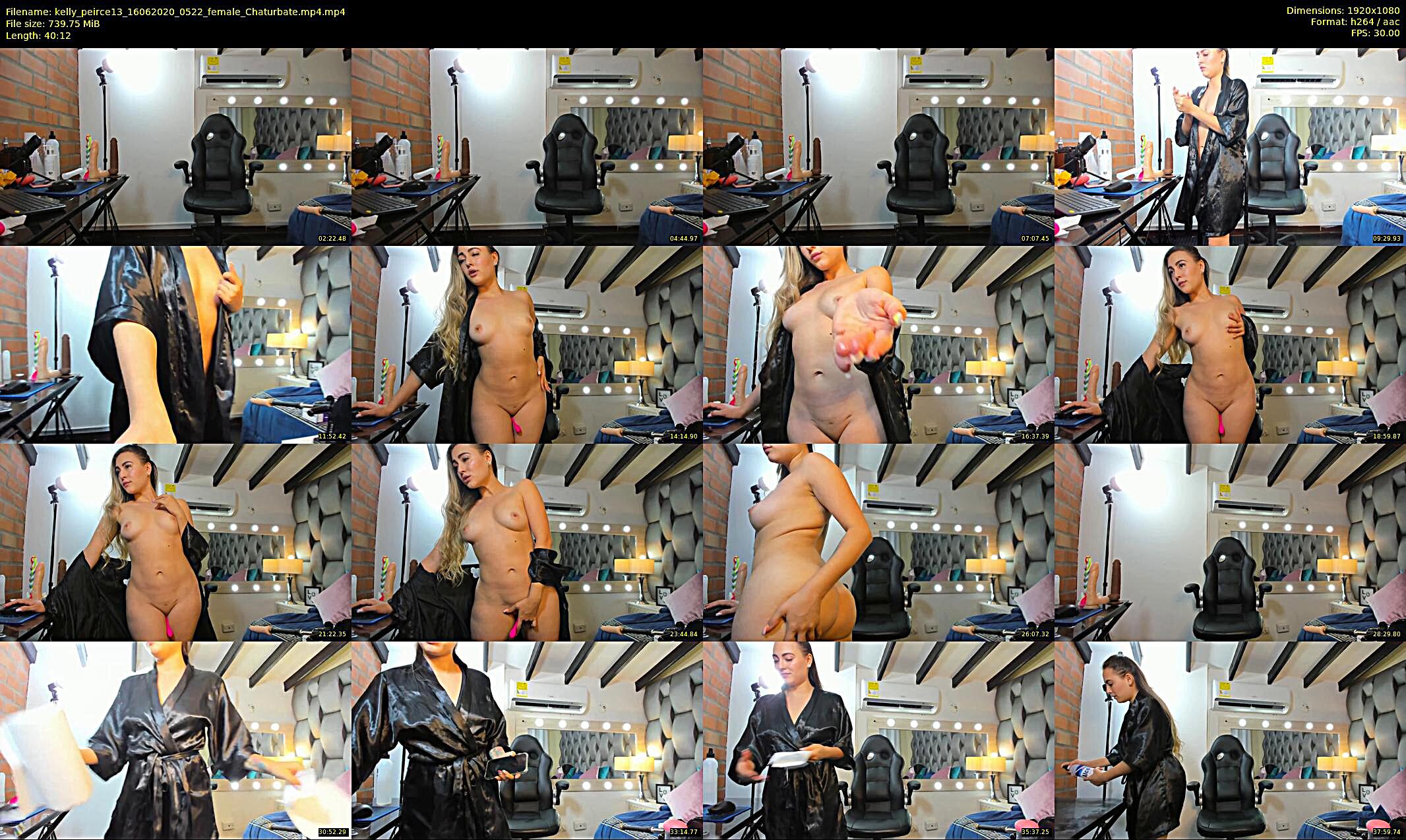 kelly_peirce13 — 70 minute Chaturbate female cam show recording, 1080p, Jun 16, 2020
