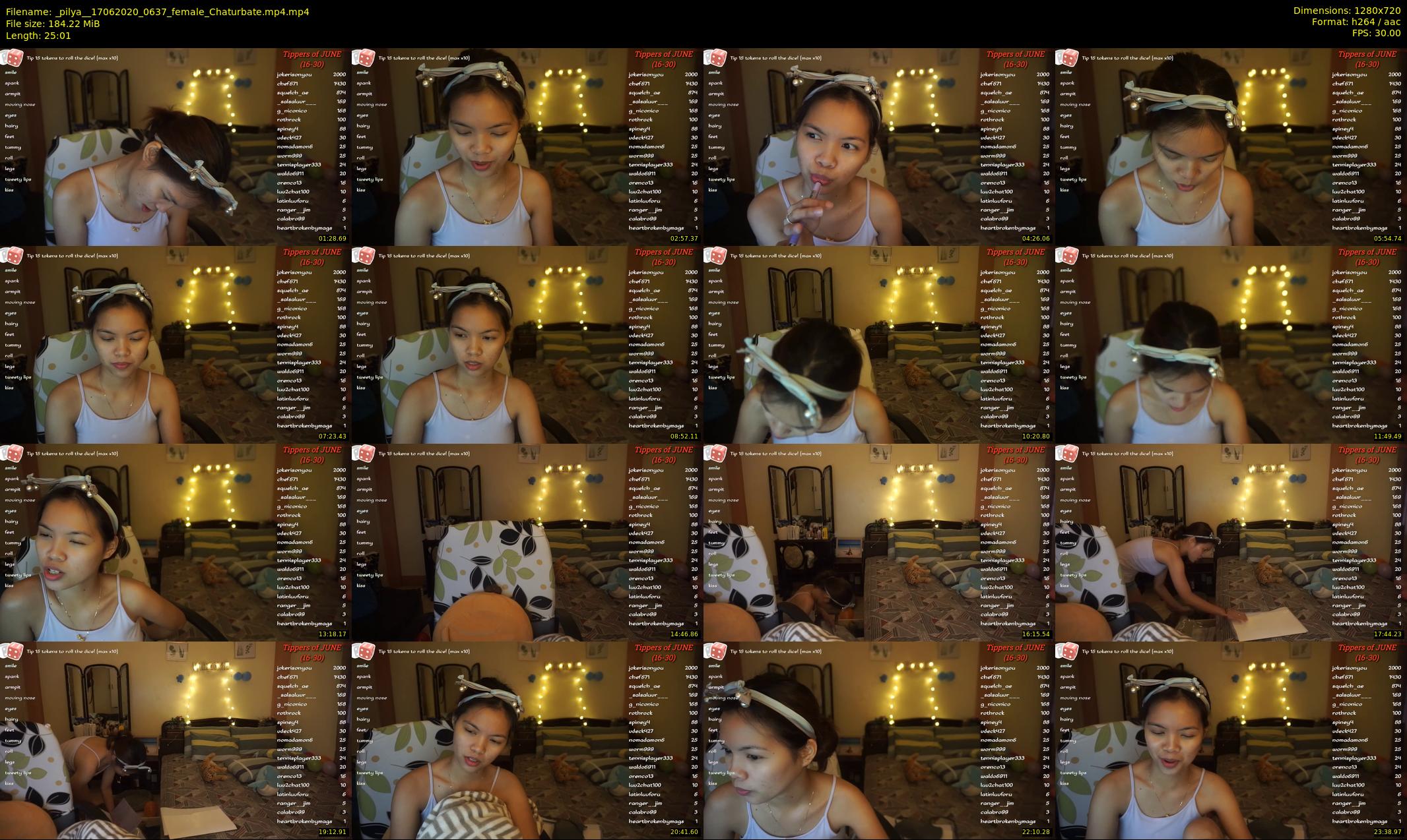 _pilya_ — 26 minute Chaturbate female cam show recording, 720p, Jun 17, 2020