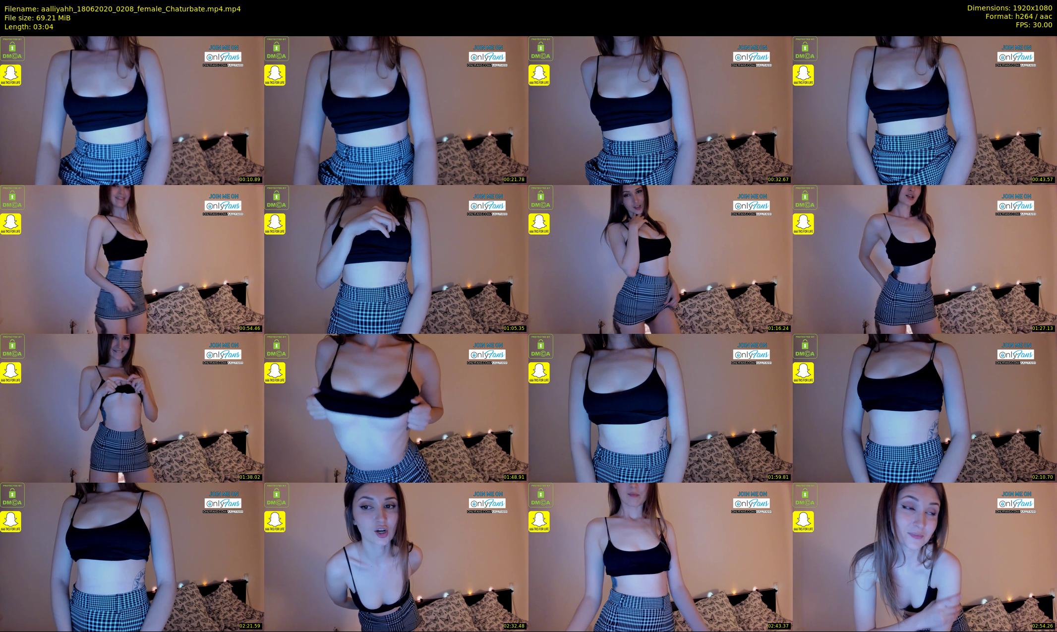 aalliyahh — 4 minute Chaturbate female cam show recording, 1080p, Jun 18, 2020