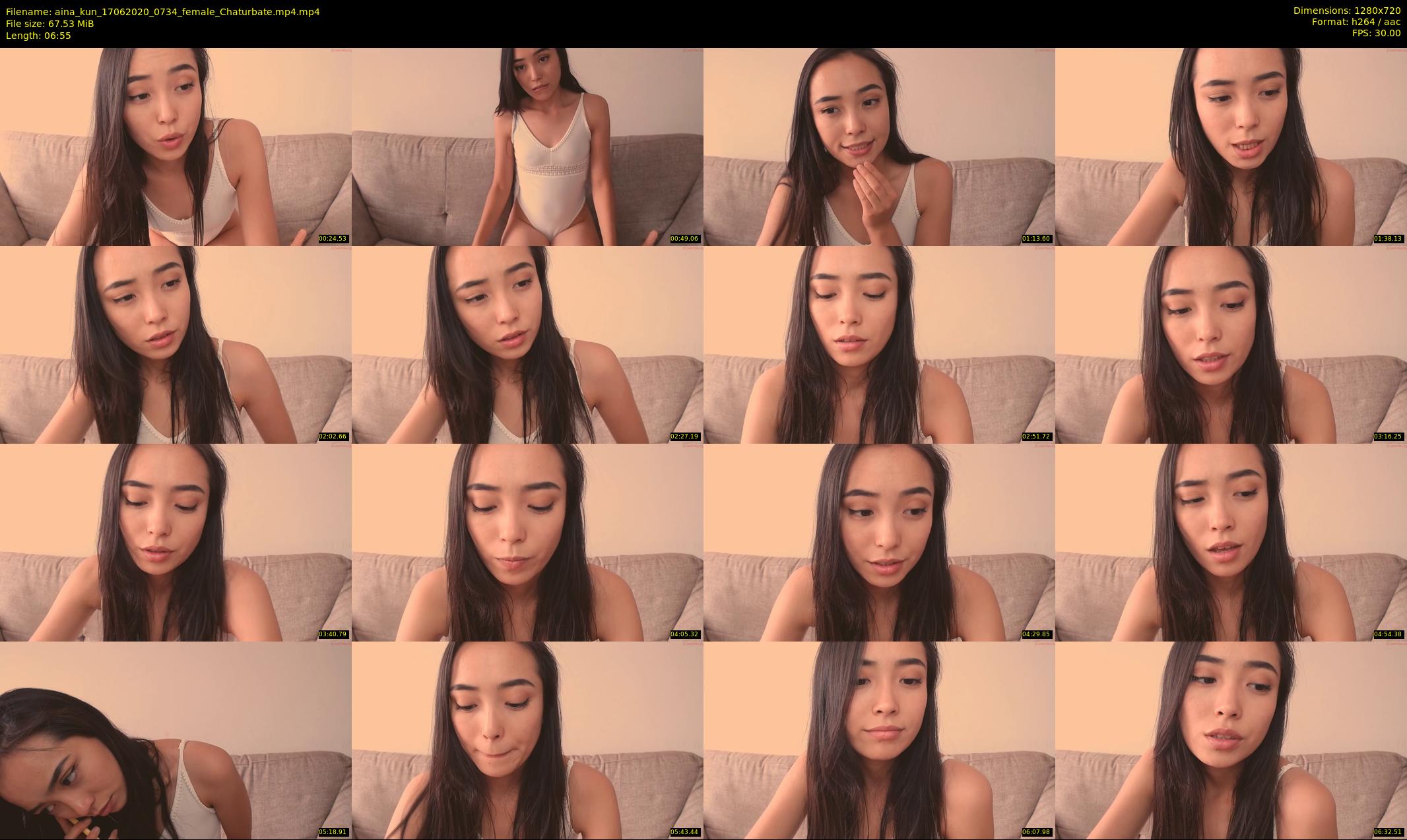 aina_kun — 7 minute Chaturbate female cam show recording, 720p, Jun 17, 2020