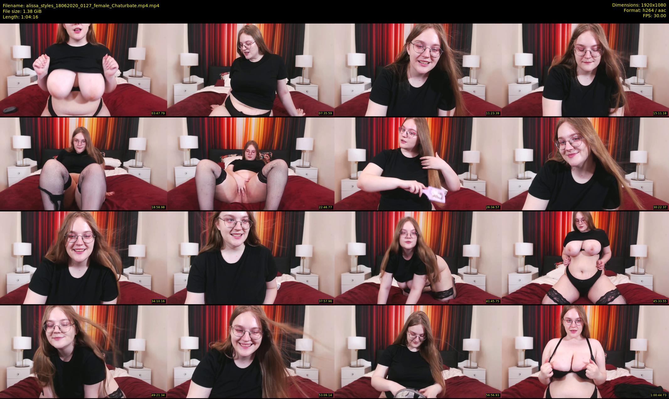alissa_styles — 65 minute Chaturbate female cam show recording, 1080p, Jun 18, 2020