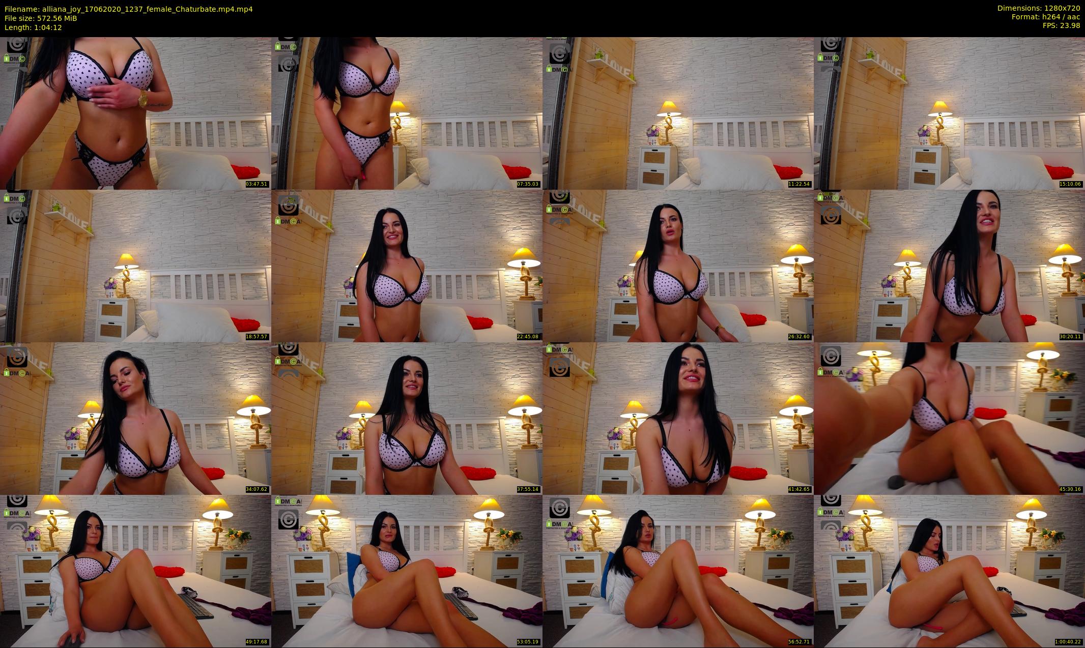 alliana_joy — 65 minute Chaturbate female cam show recording, 720p, Jun 17, 2020