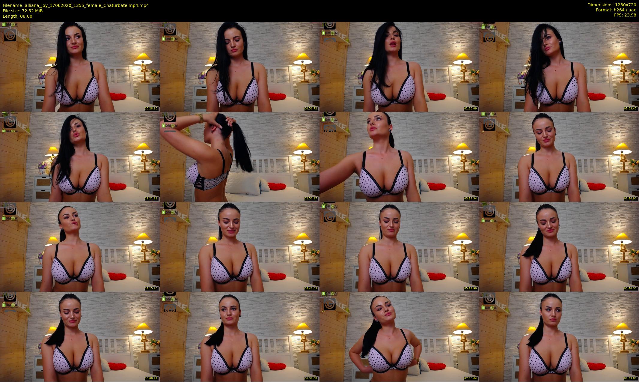 alliana_joy — 8 minute Chaturbate female cam show recording, 720p, Jun 17, 2020