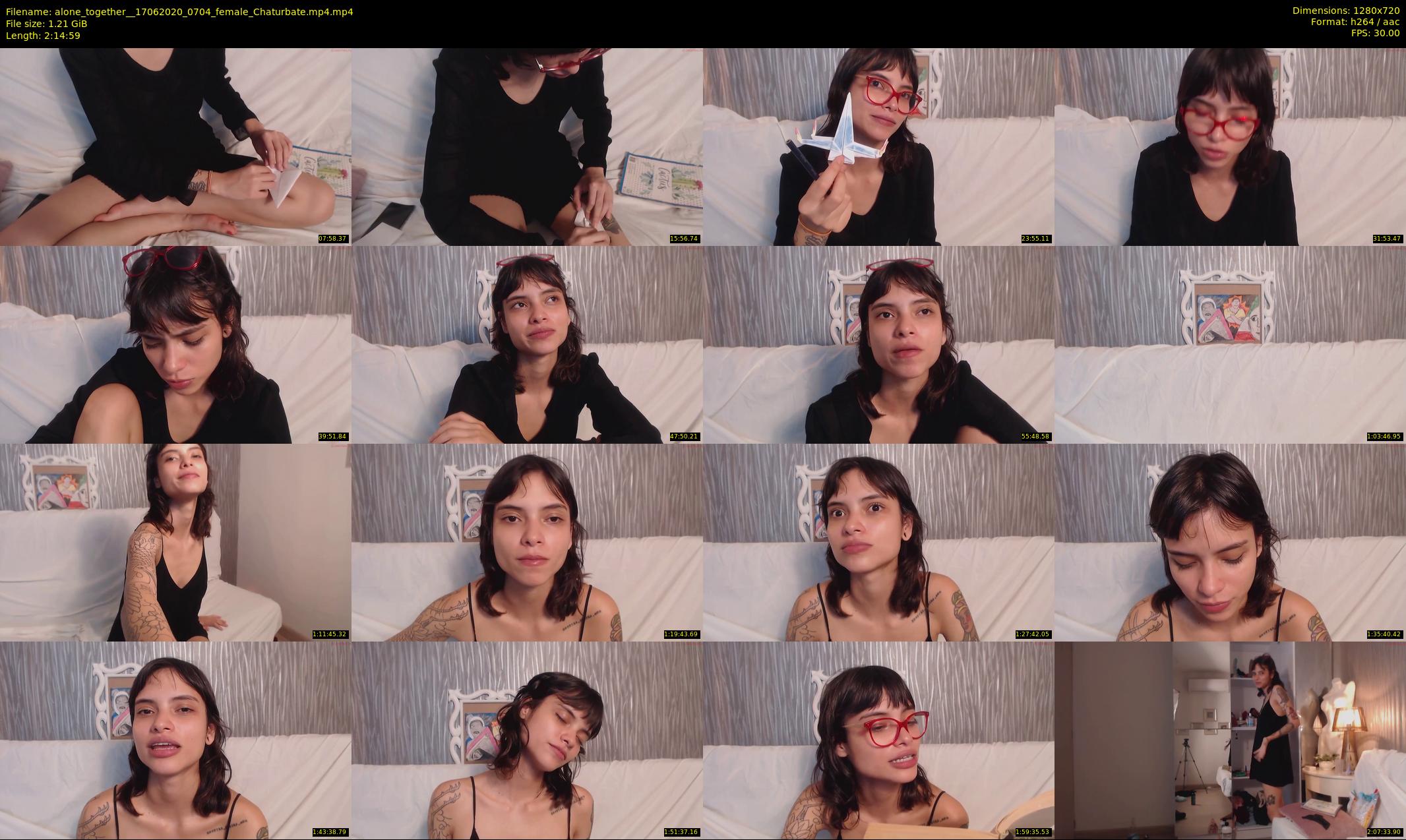 alone_together_ — 135 minute Chaturbate female cam show recording, 720p, Jun 17, 2020