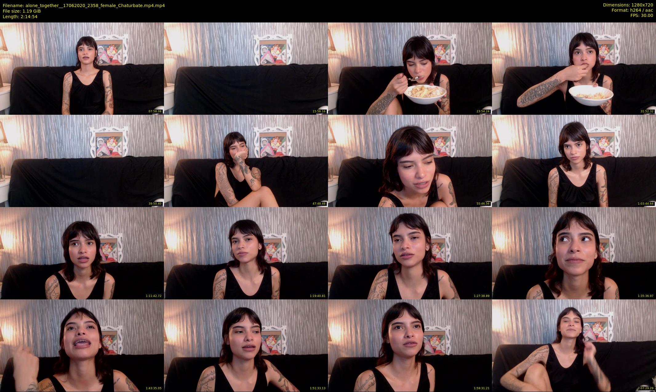 alone_together_ — 135 minute Chaturbate female cam show recording, 720p, Jun 17, 2020