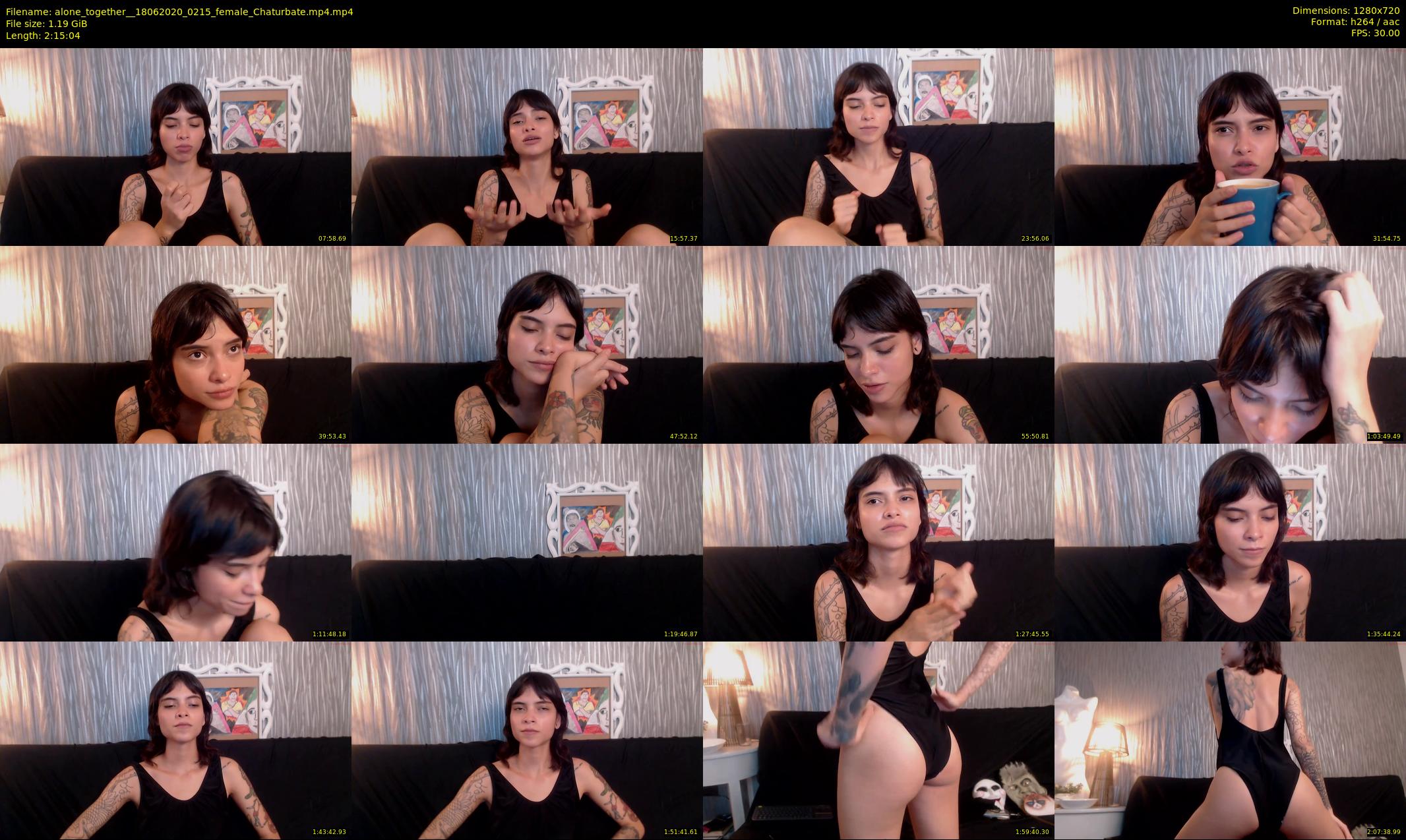 alone_together_ — 136 minute Chaturbate female cam show recording, 720p, Jun 18, 2020