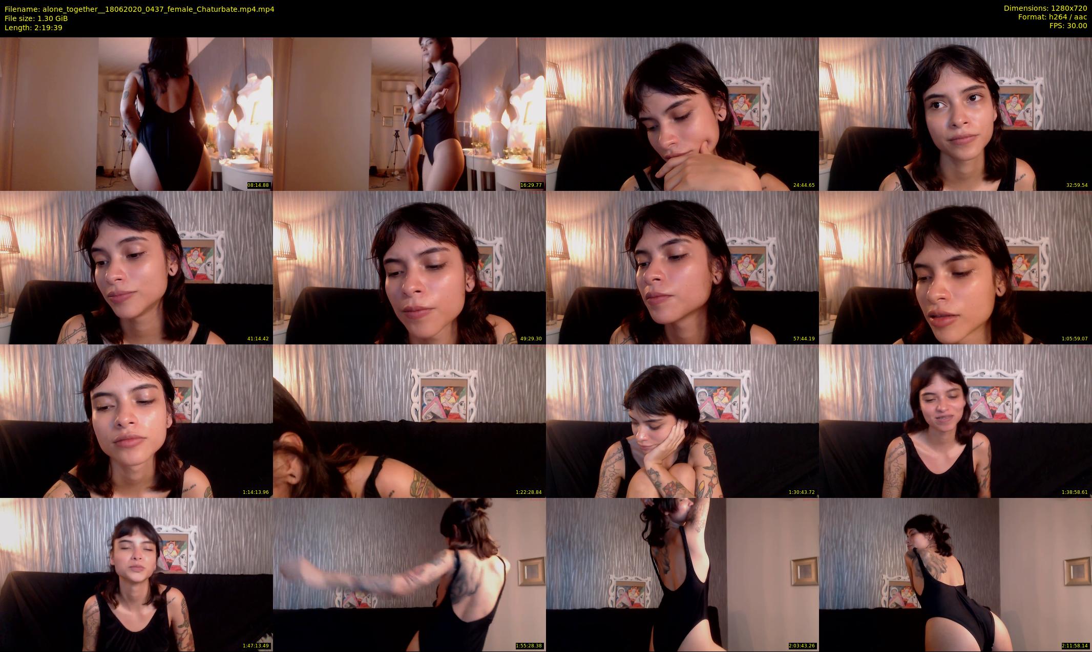 alone_together_ — 140 minute Chaturbate female cam show recording, 720p, Jun 18, 2020