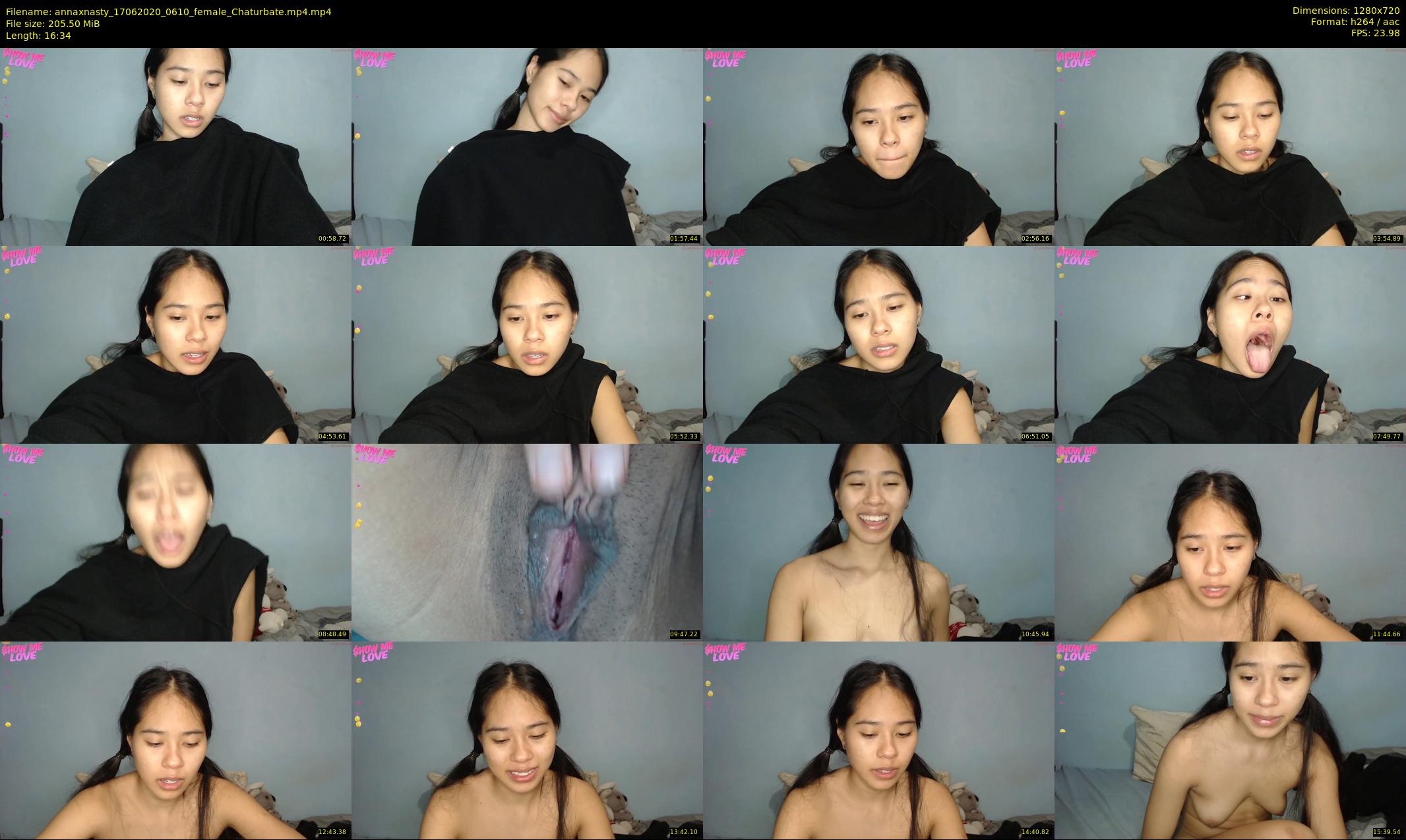annaxnasty — 17 minute Chaturbate female cam show recording, 720p, Jun 17, 2020