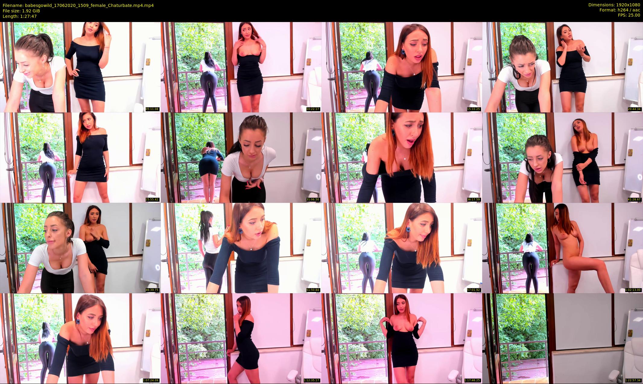 babesgowild — 88 minute Chaturbate couple cam show recording, 1080p, Jun 17, 2020