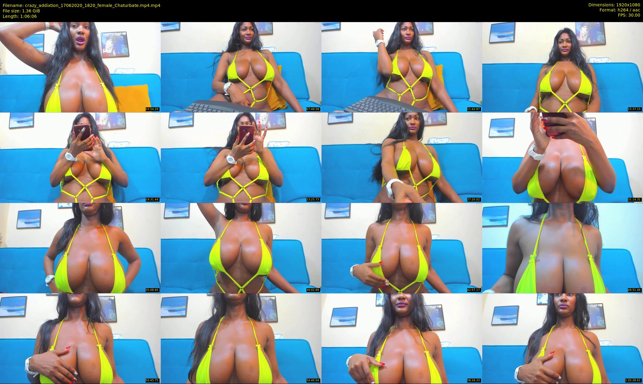 crazy_addixtion — 67 minute Chaturbate female cam show recording, 1080p, Jun 17, 2020