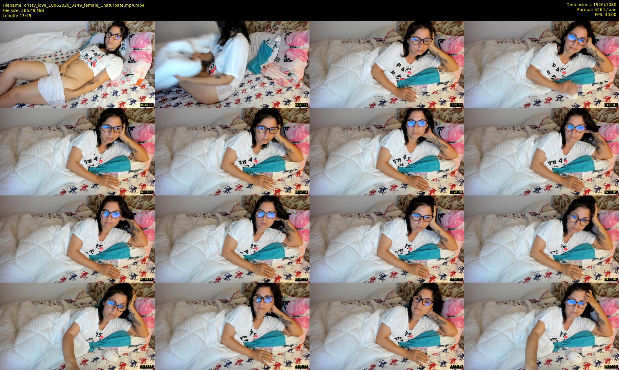 crissy_love — 14 minute Chaturbate female cam show recording, 1080p, Jun 18, 2020