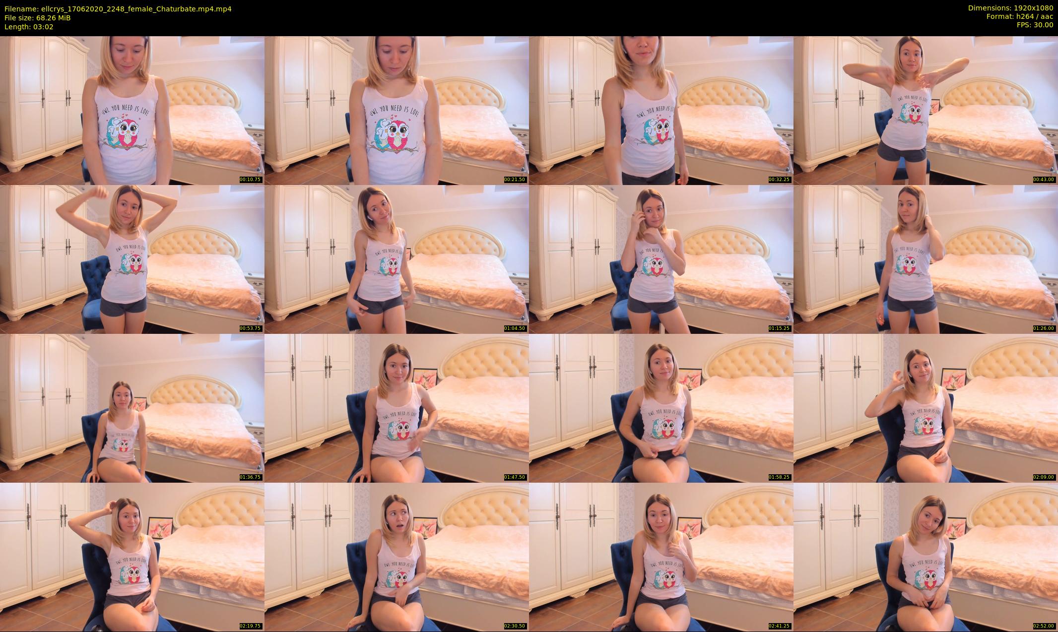 ellcrys — 4 minute Chaturbate couple cam show recording, 1080p, Jun 17, 2020