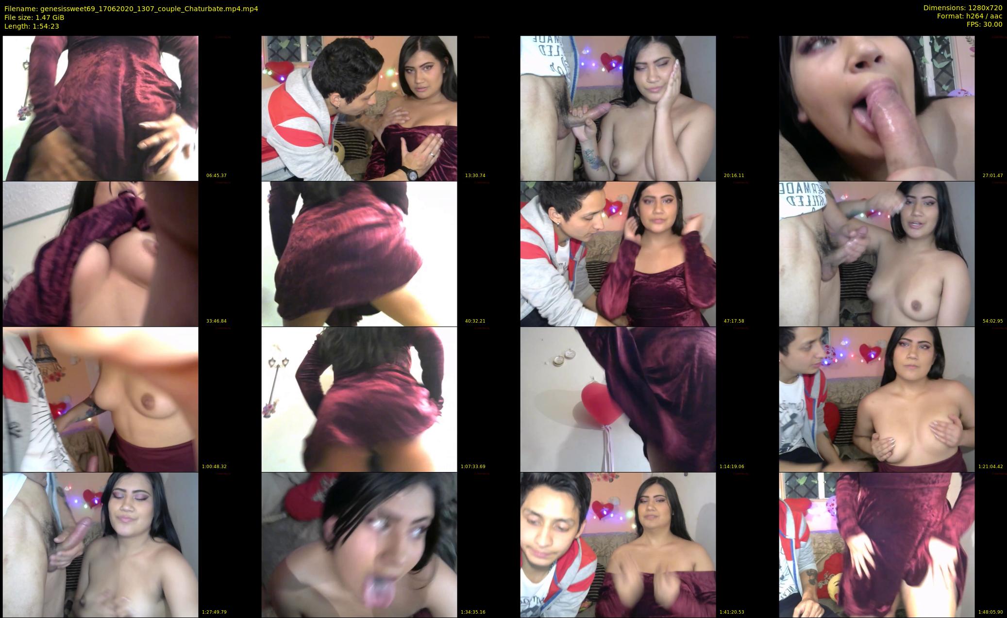 genesissweet69 — 115 minute Chaturbate couple cam show recording, 720p, Jun 17, 2020