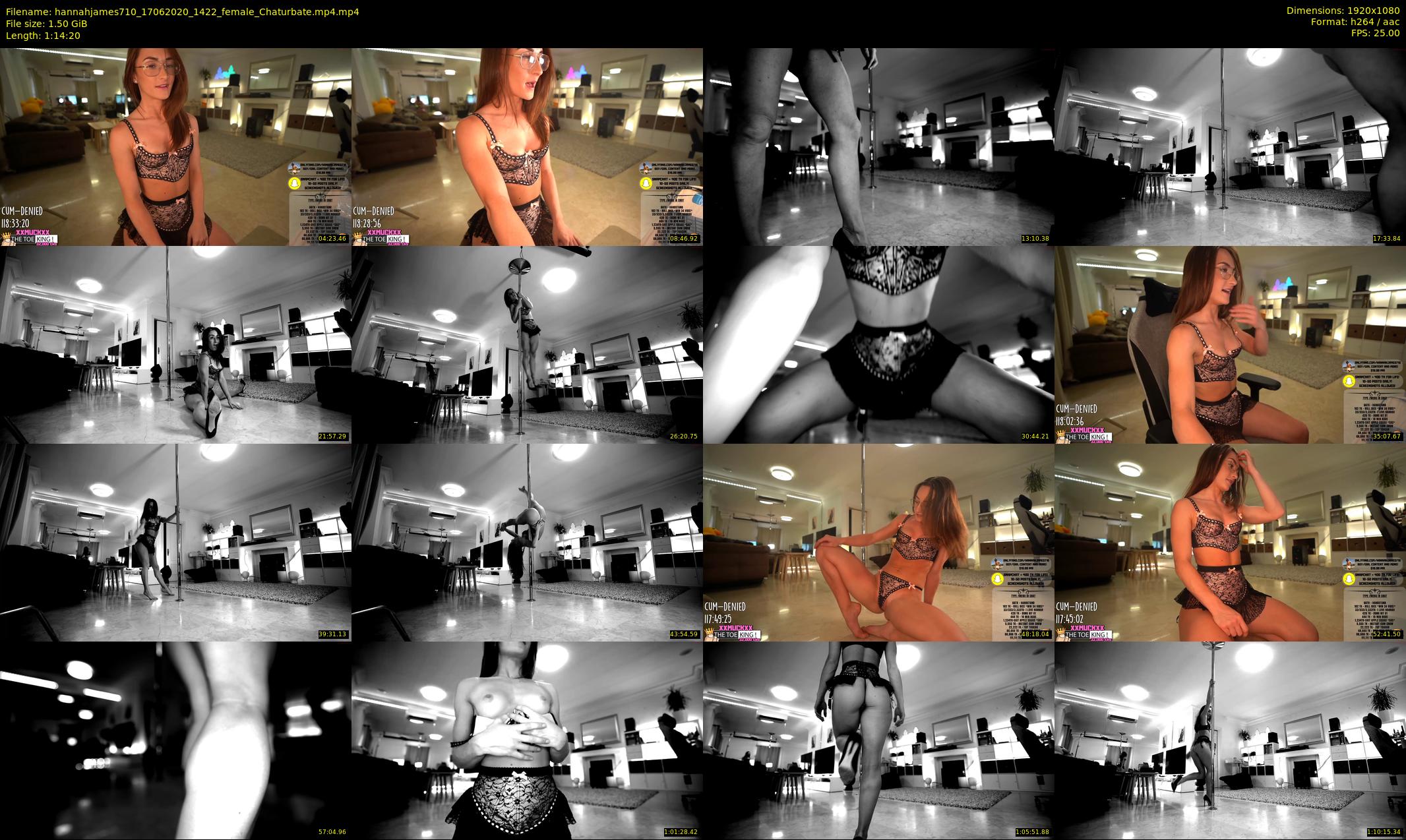 hannahjames710 — 75 minute Chaturbate female cam show recording, 1080p, Jun 17, 2020