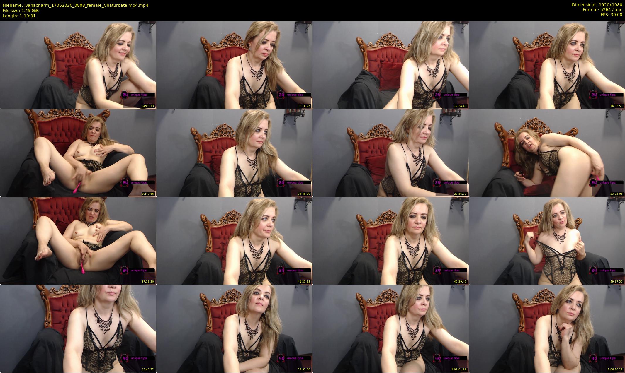 ivanacharm — 71 minute Chaturbate female cam show recording, 1080p, Jun 17, 2020