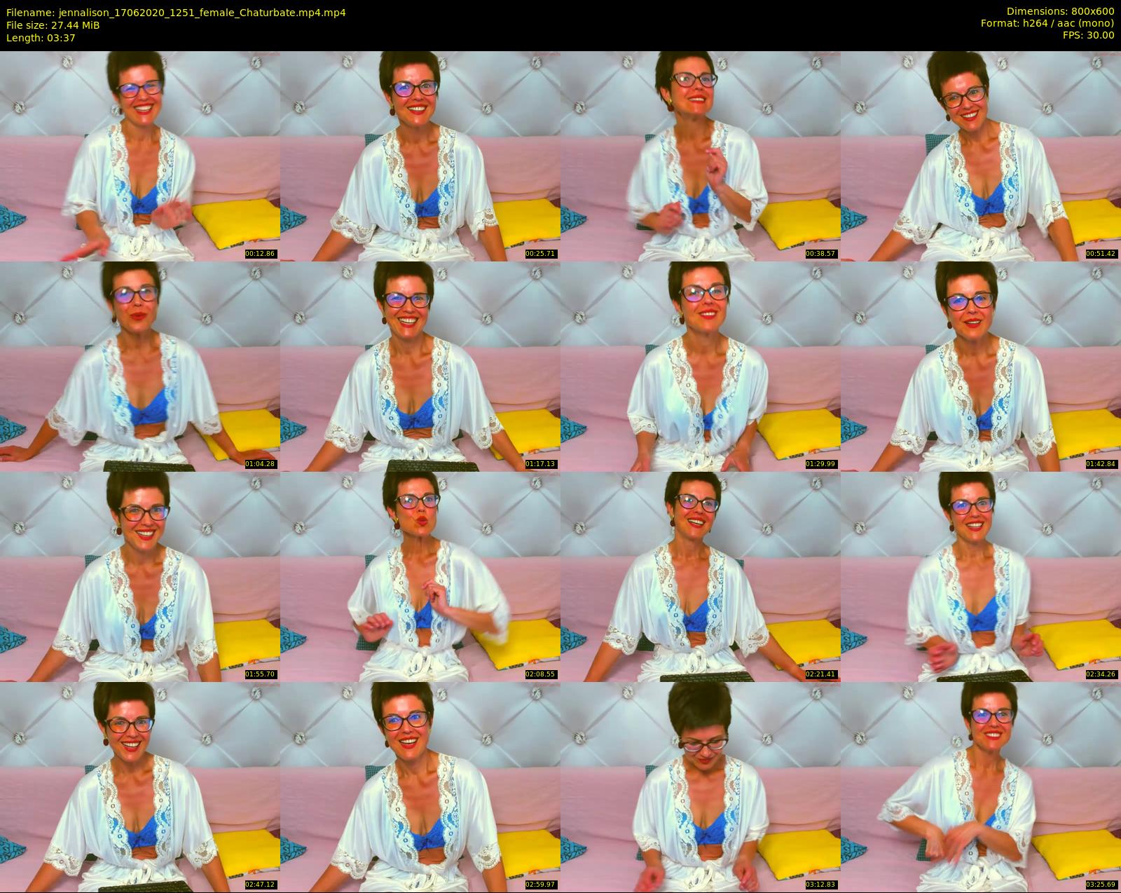 jennalison — 4 minute Chaturbate female cam show recording, 480p, Jun 17, 2020