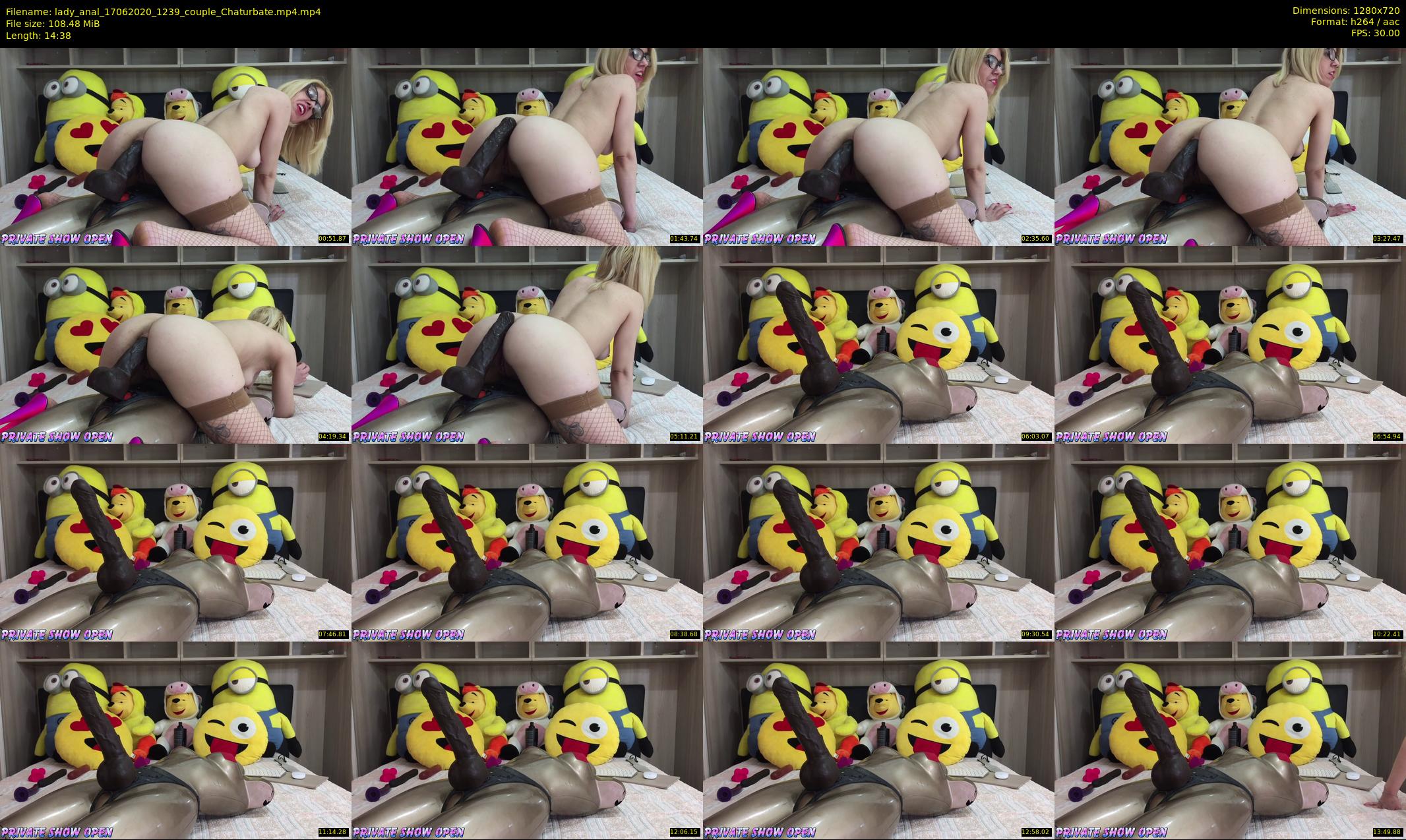 lady_anal — 15 minute Chaturbate female cam show recording, 720p, Jun 17, 2020