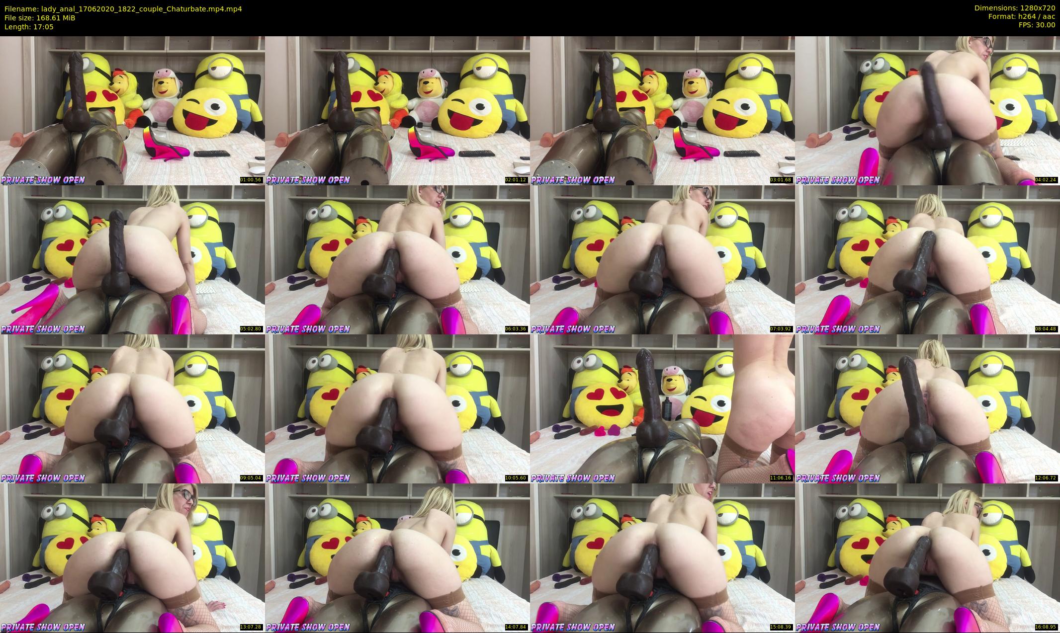lady_anal — 18 minute Chaturbate female cam show recording, 720p, Jun 17, 2020