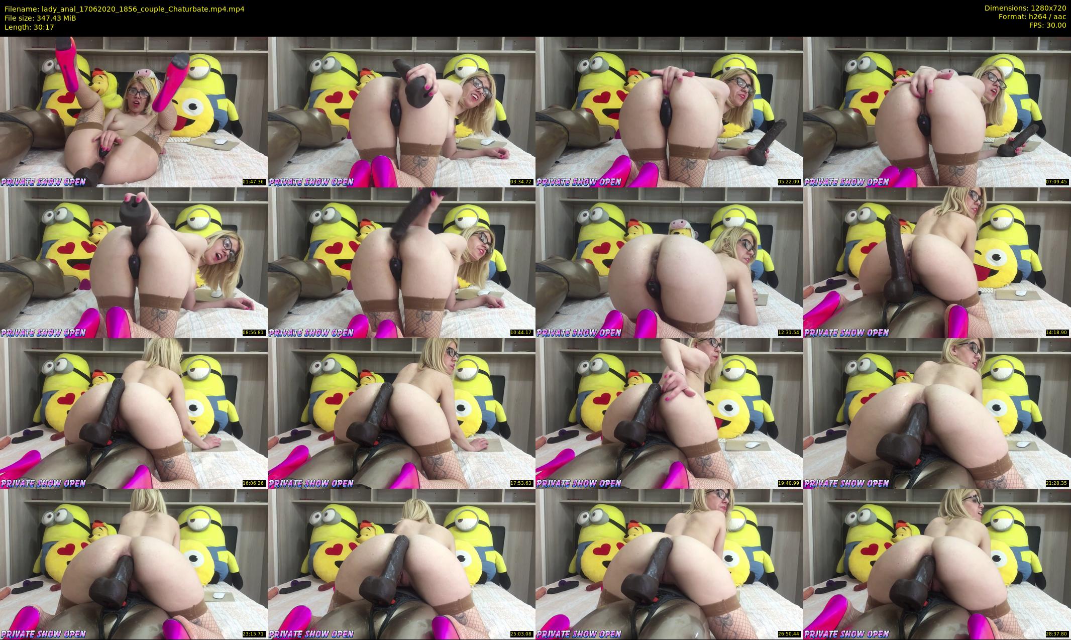 lady_anal — 31 minute Chaturbate female cam show recording, 720p, Jun 17, 2020