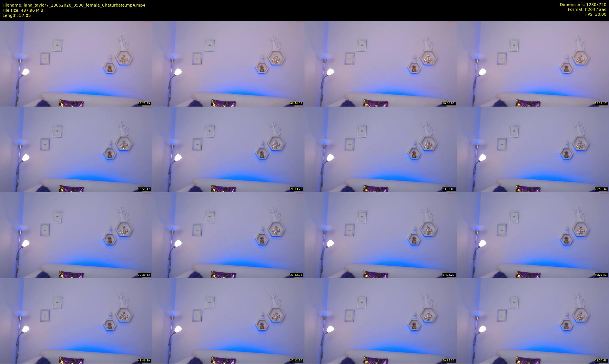 lana_taylor7 — 58 minute Chaturbate female cam show recording, 720p, Jun 18, 2020