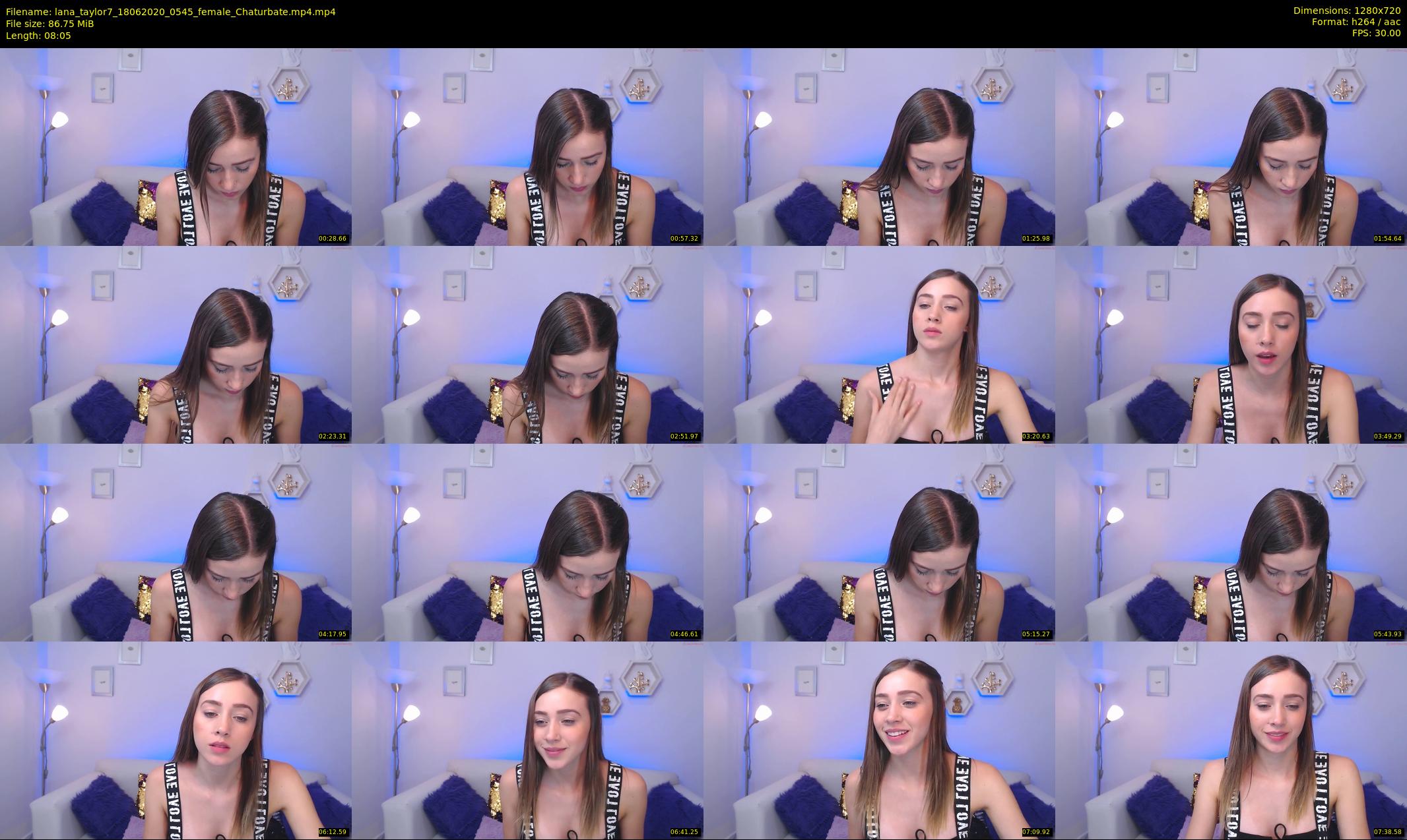 lana_taylor7 — 9 minute Chaturbate female cam show recording, 720p, Jun 18, 2020