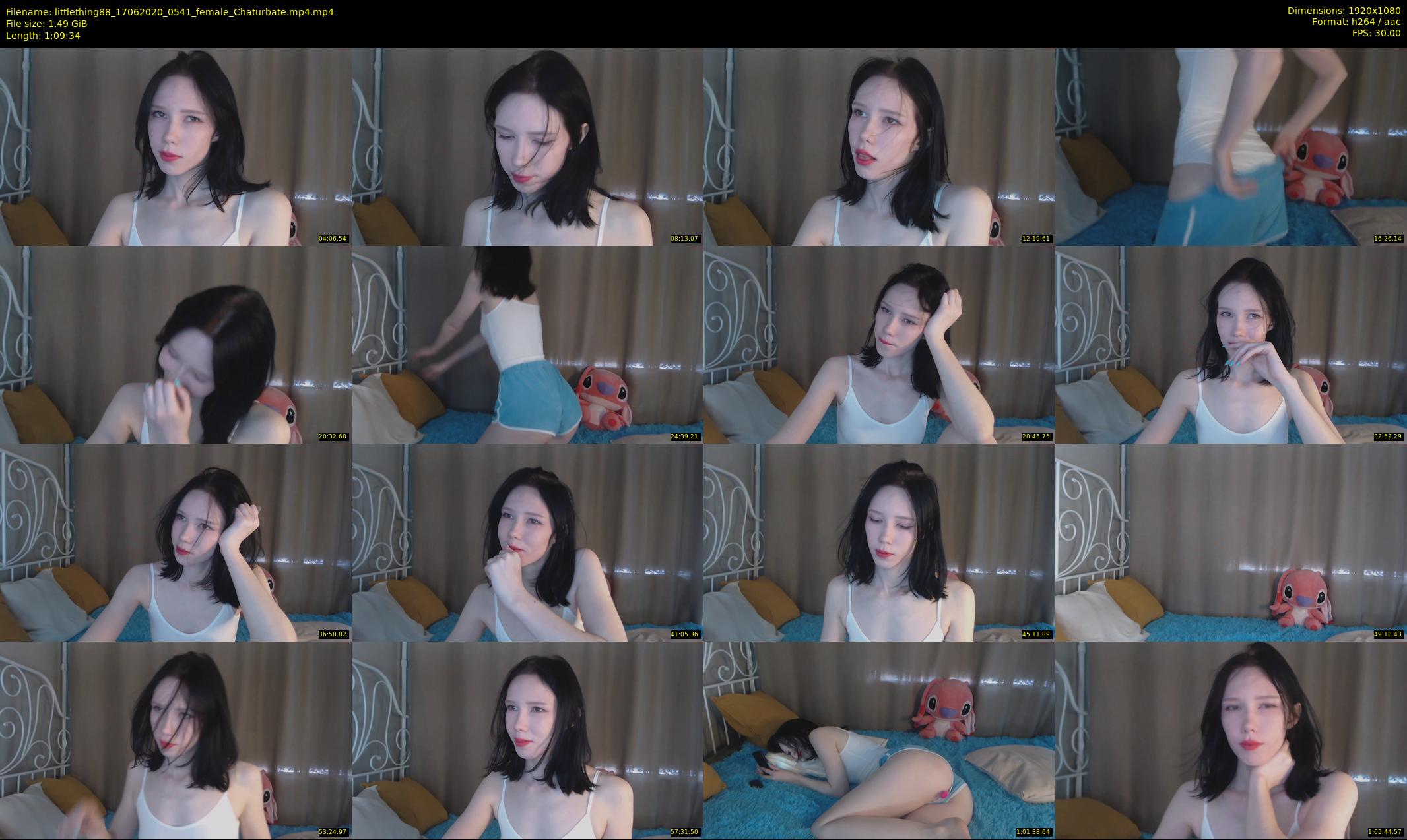 littlething88 — 70 minute Chaturbate female cam show recording, 1080p, Jun 17, 2020