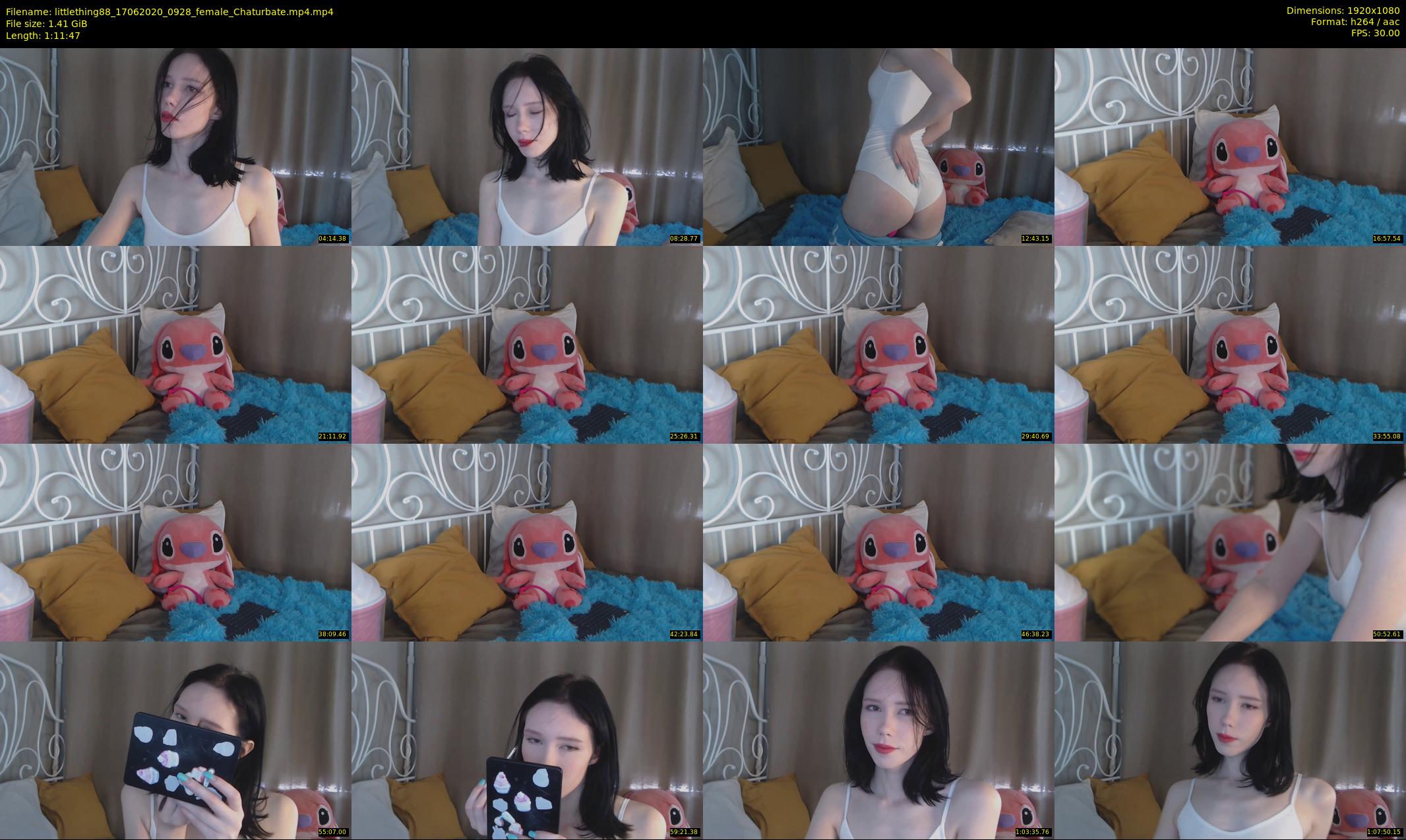 littlething88 — 72 minute Chaturbate female cam show recording, 1080p, Jun 17, 2020