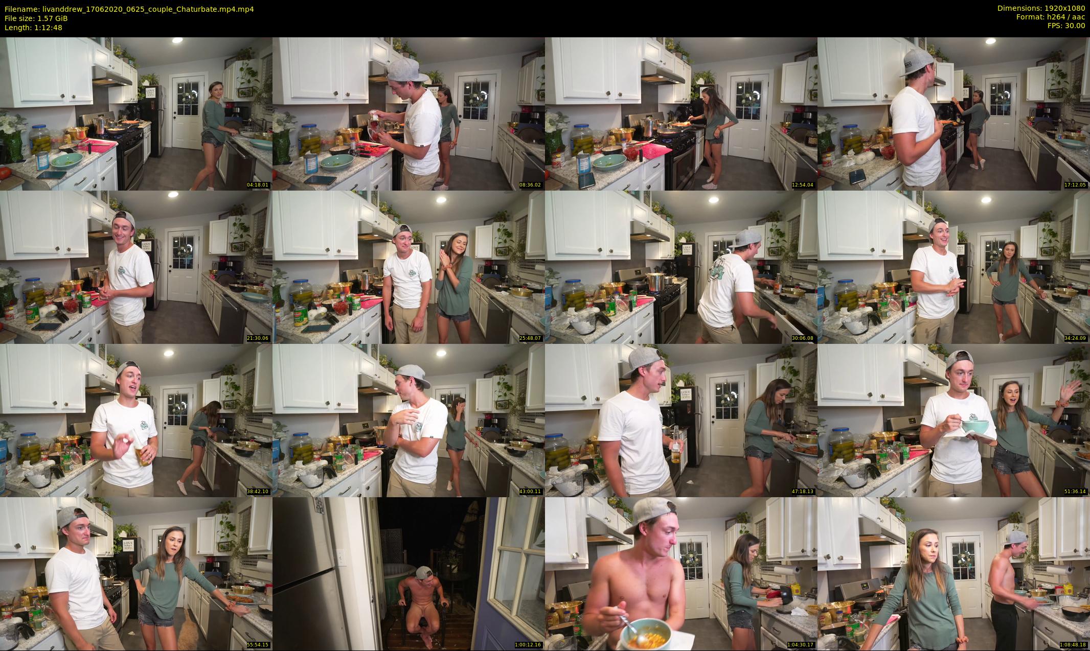 livanddrew — 73 minute Chaturbate couple cam show recording, 1080p, Jun 17, 2020