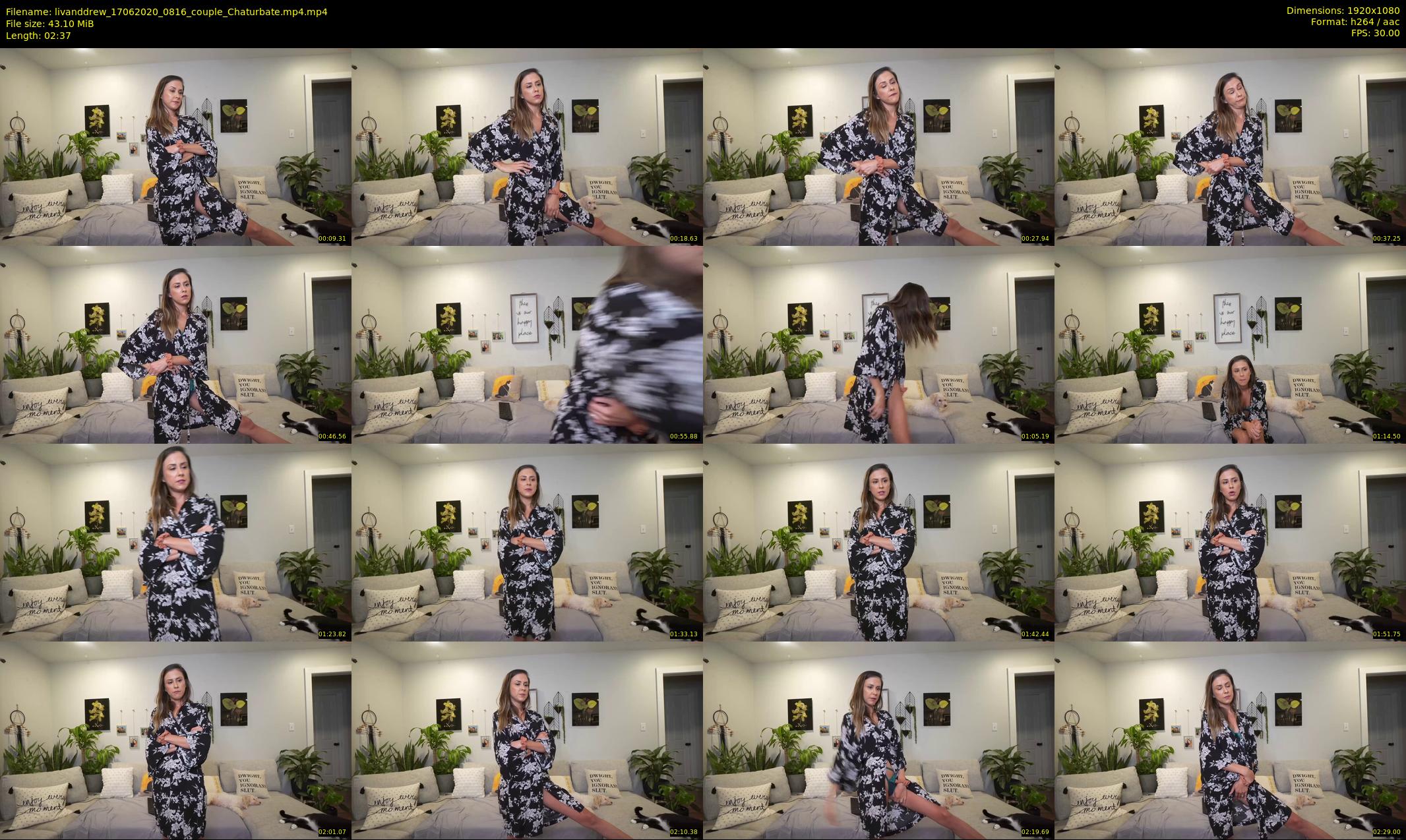 livanddrew — 3 minute Chaturbate couple cam show recording, 1080p, Jun 17, 2020