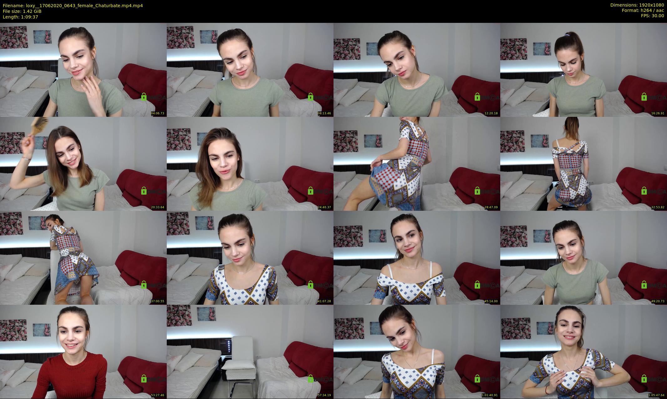 loxy_ — 70 minute Chaturbate female cam show recording, 1080p, Jun 17, 2020