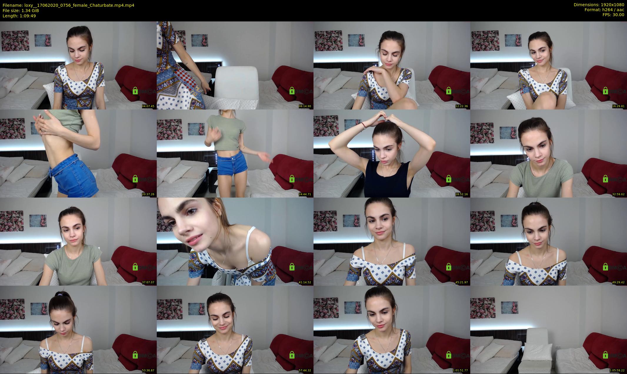 loxy_ — 70 minute Chaturbate female cam show recording, 1080p, Jun 17, 2020