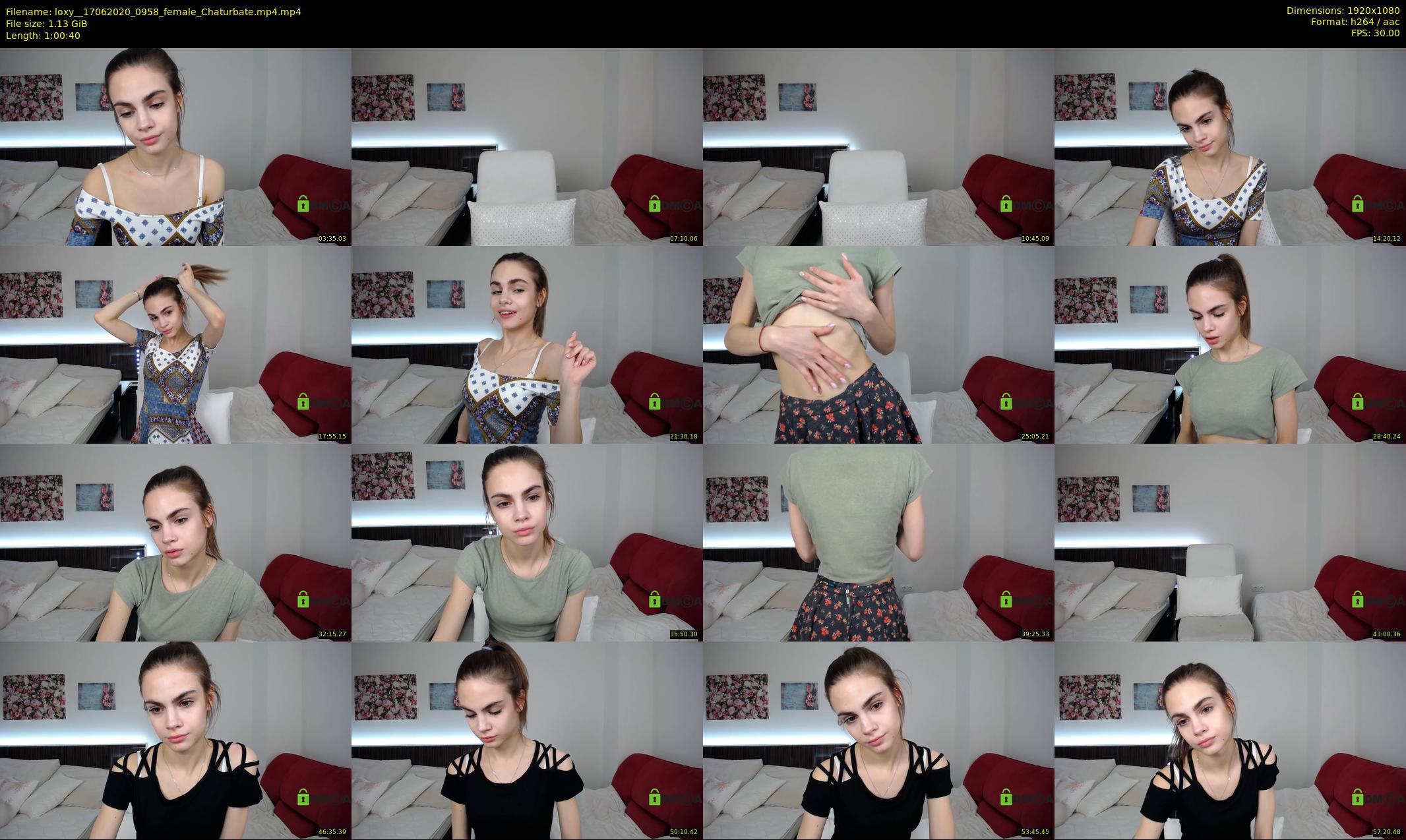 loxy_ — 61 minute Chaturbate female cam show recording, 1080p, Jun 17, 2020