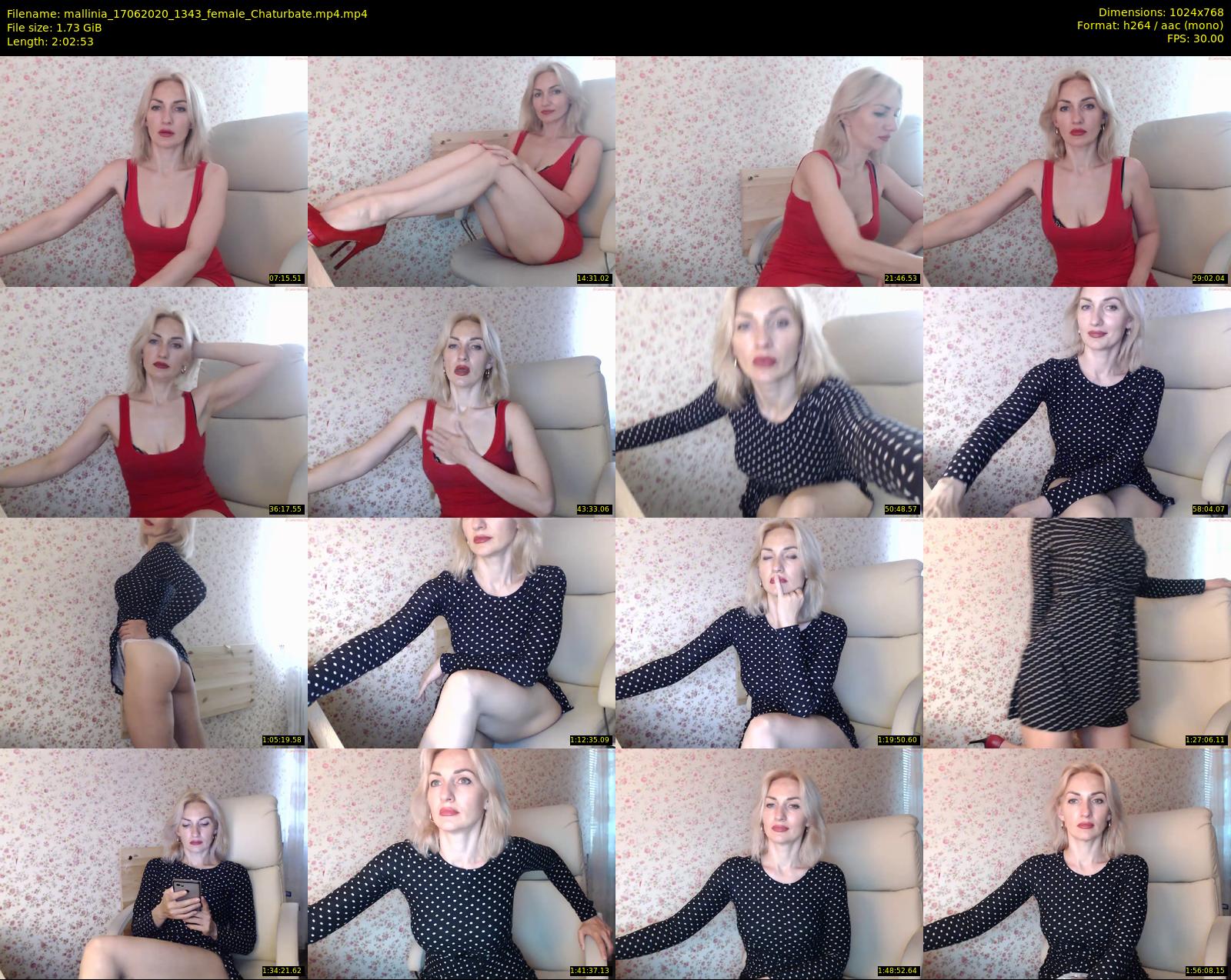 mallinia — 123 minute Chaturbate female cam show recording, 720p, Jun 17, 2020