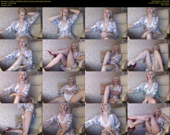 mallinia — 23 minute Chaturbate female cam show recording, 720p, Jun 17, 2020
