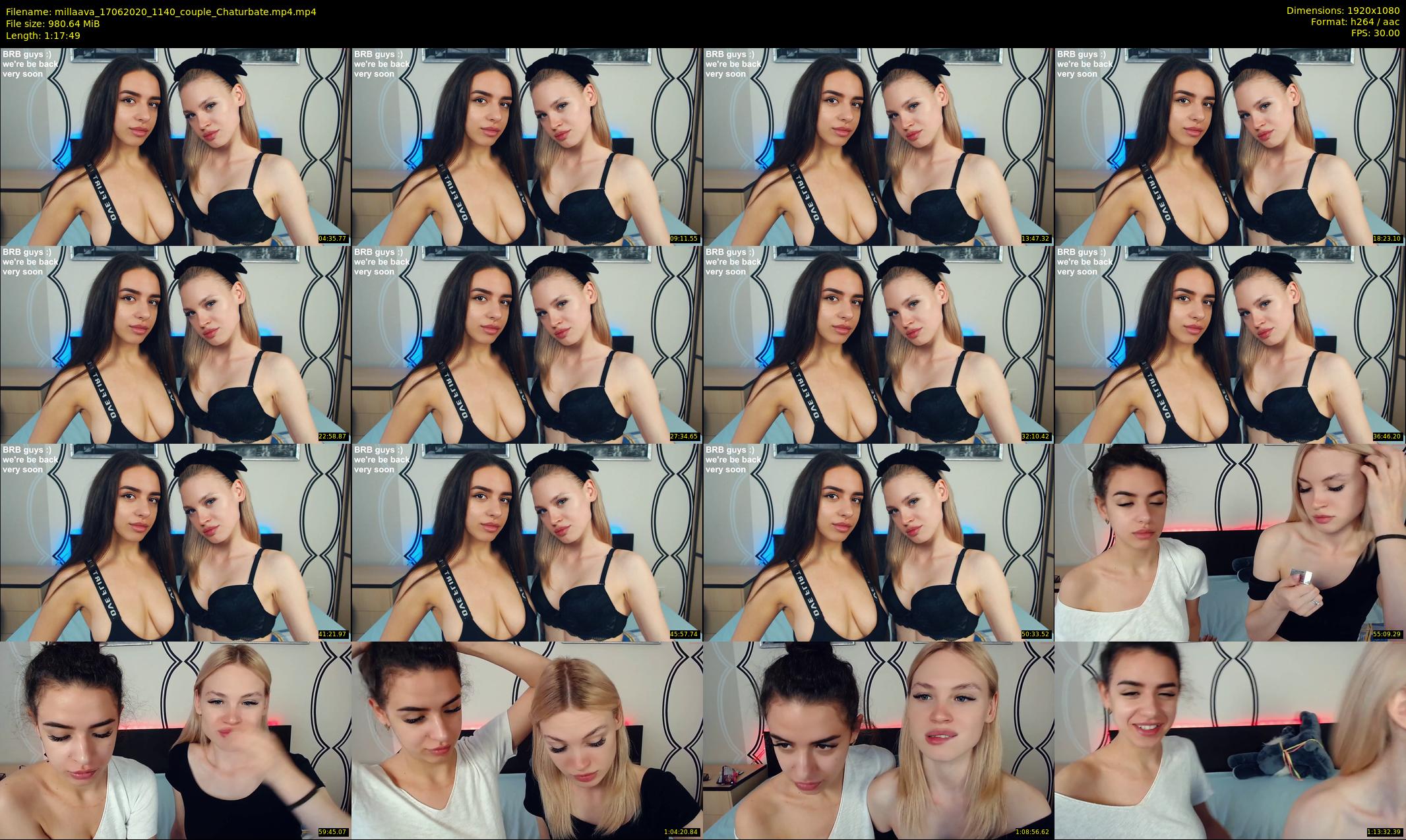millaava — 78 minute Chaturbate female cam show recording, 1080p, Jun 17, 2020