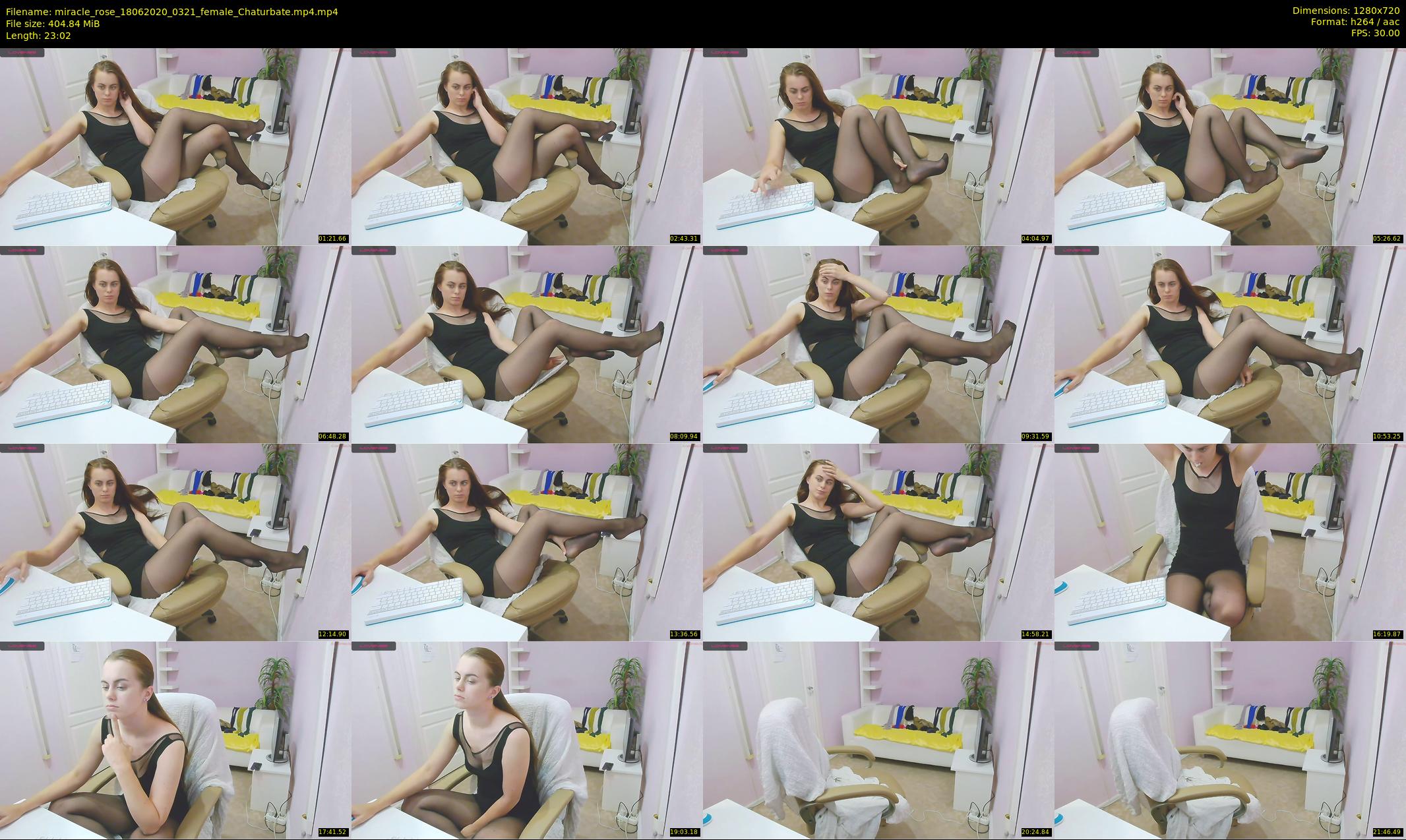 miracle_rose — 24 minute Chaturbate female cam show recording, 720p, Jun 18, 2020
