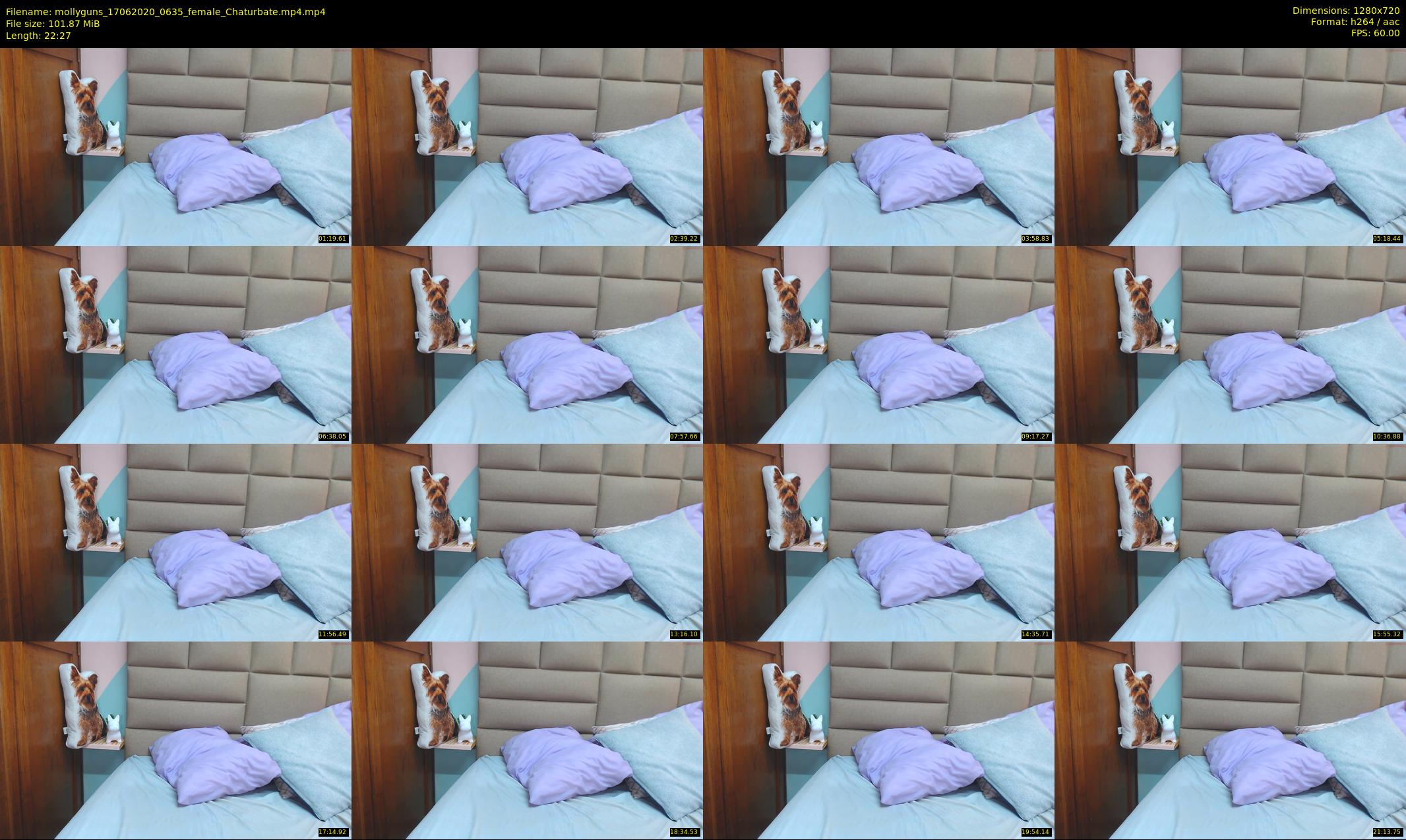 mollyguns — 23 minute Chaturbate female cam show recording, 720p, Jun 17, 2020