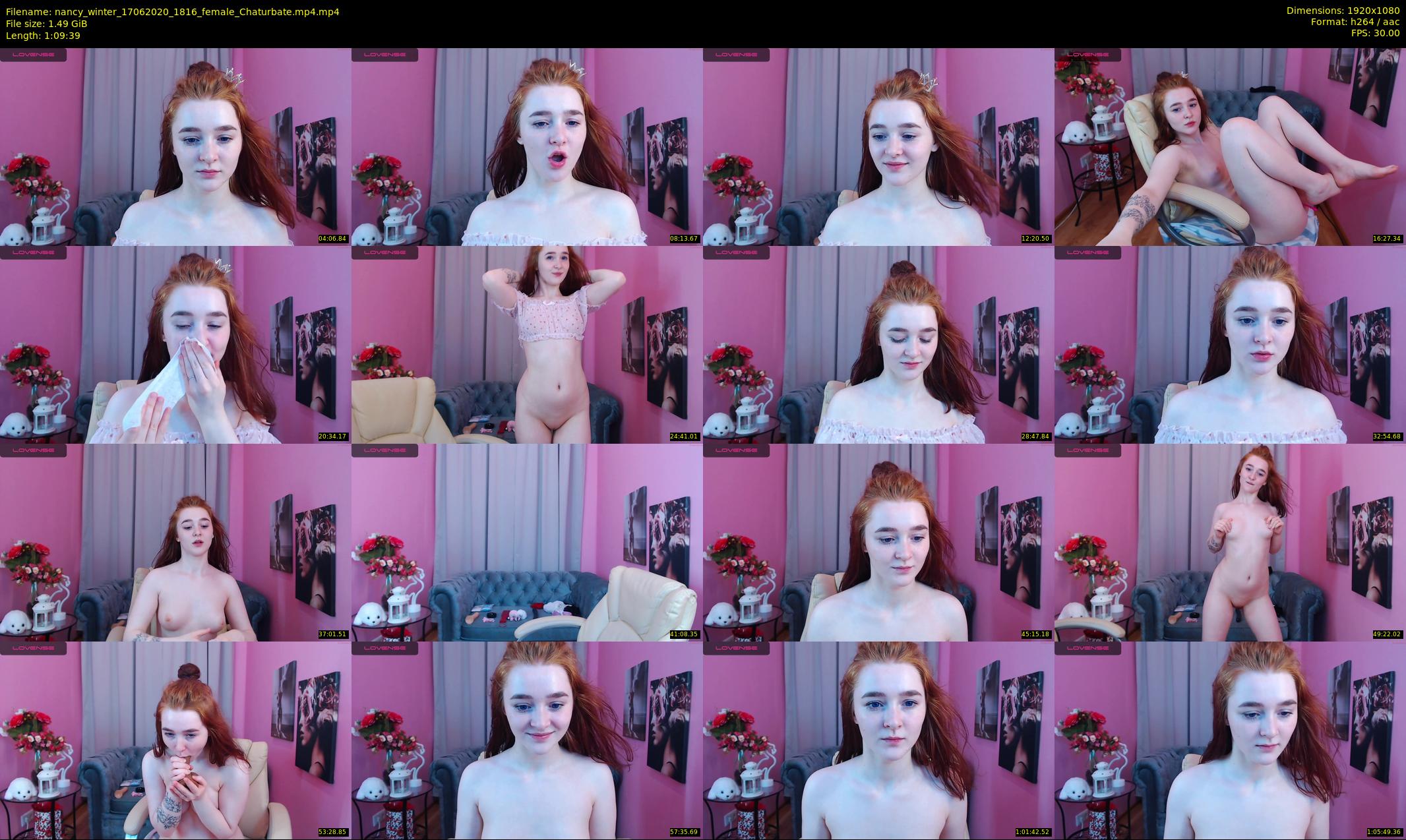 nancy_winter — 70 minute Chaturbate female cam show recording, 1080p, Jun 17, 2020