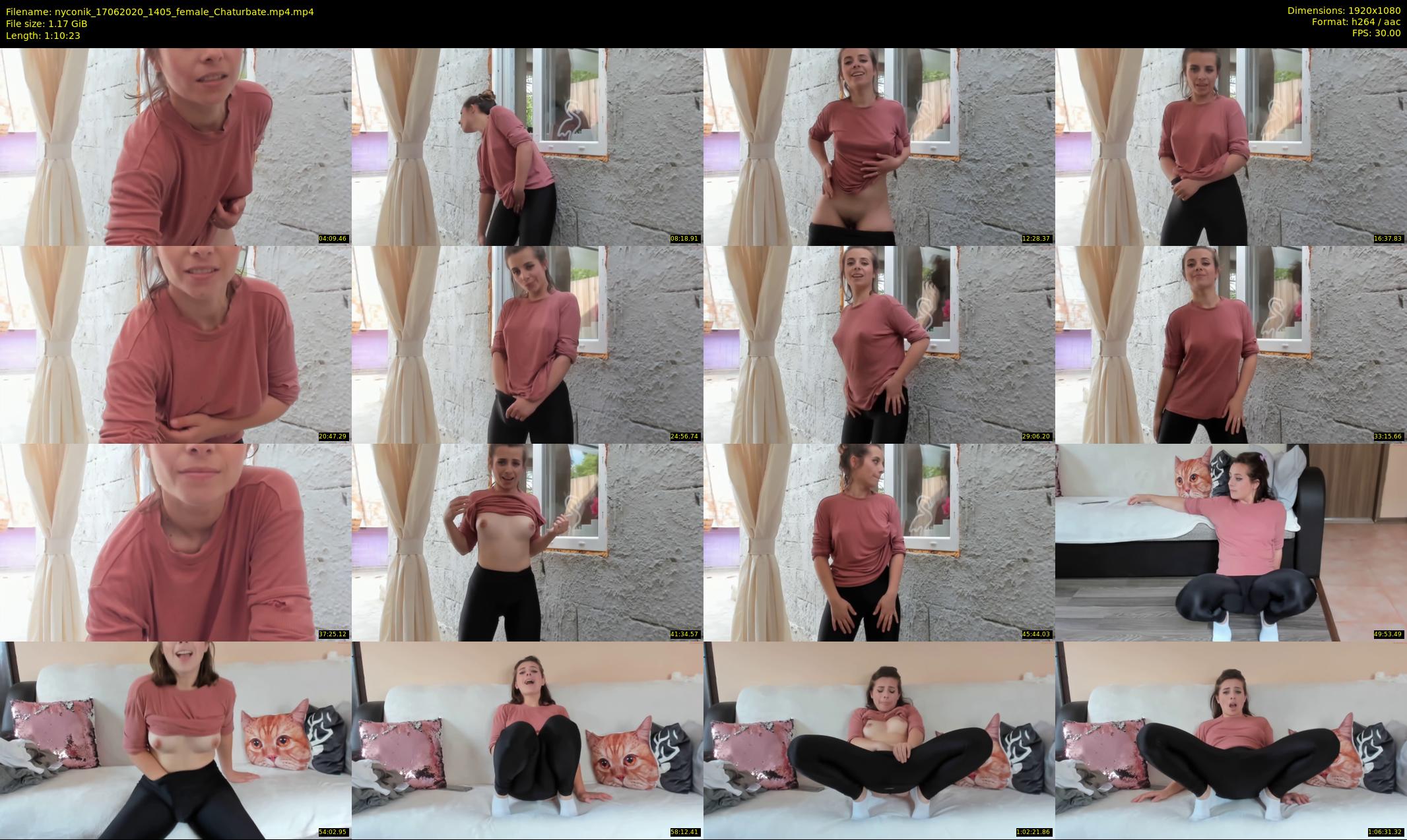 nyconik — 71 minute Chaturbate female cam show recording, 1080p, Jun 17, 2020
