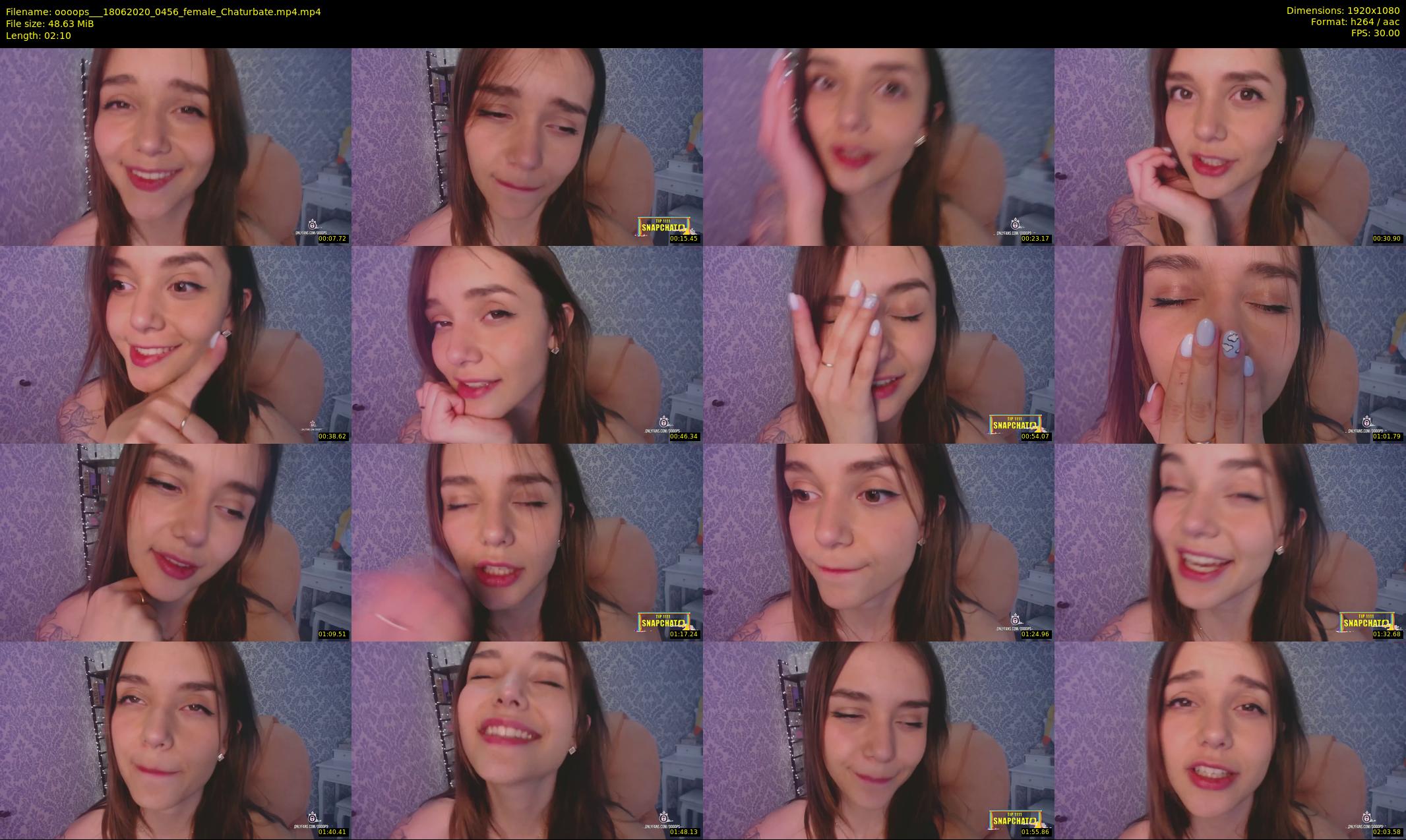 oooops__ — 3 minute Chaturbate female cam show recording, 1080p, Jun 18, 2020