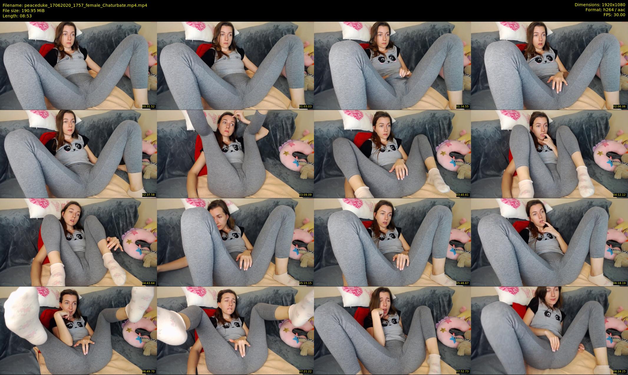 peaceduke — 9 minute Chaturbate female cam show recording, 1080p, Jun 17, 2020