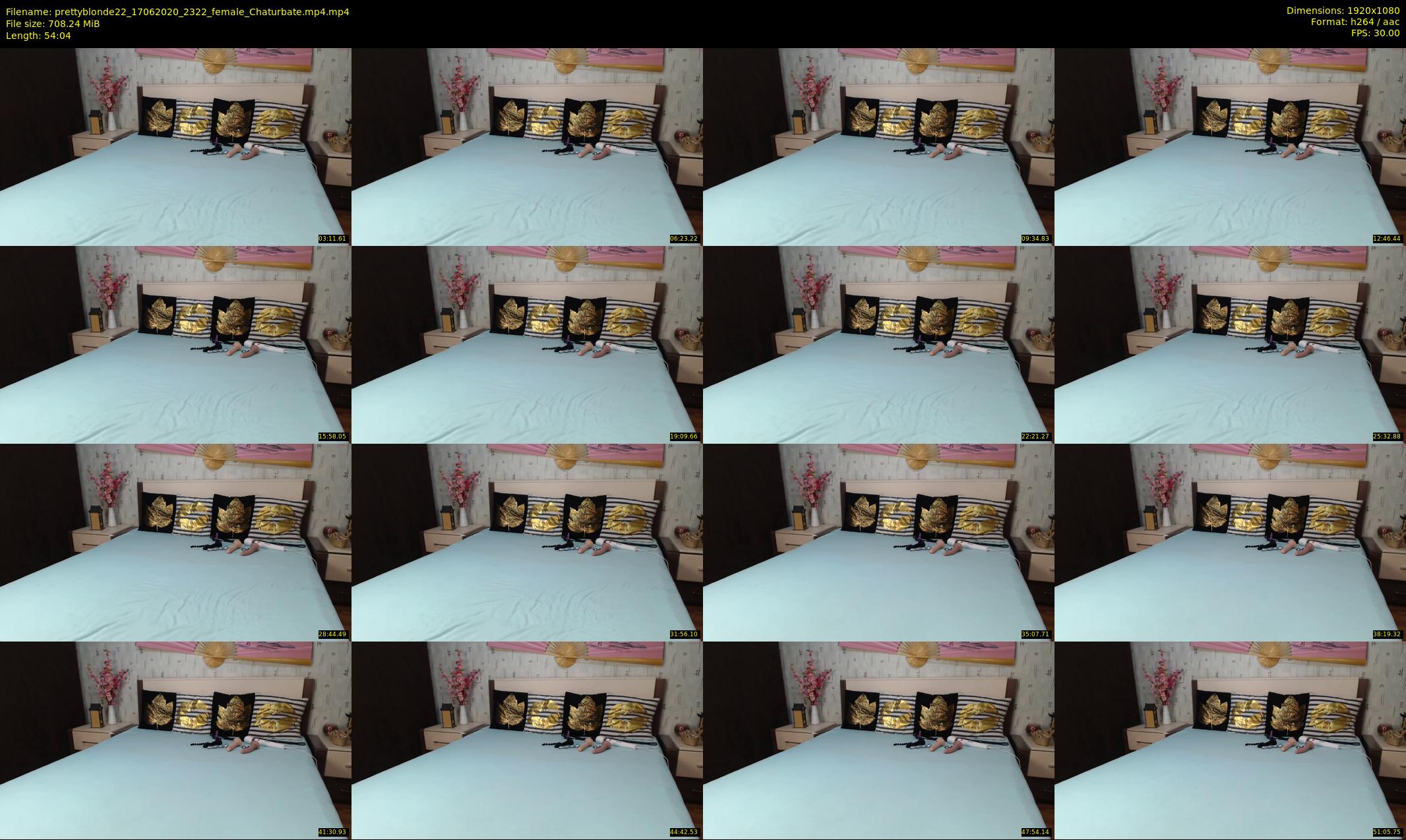 prettyblonde22 — 55 minute Chaturbate female cam show recording, 1080p, Jun 17, 2020