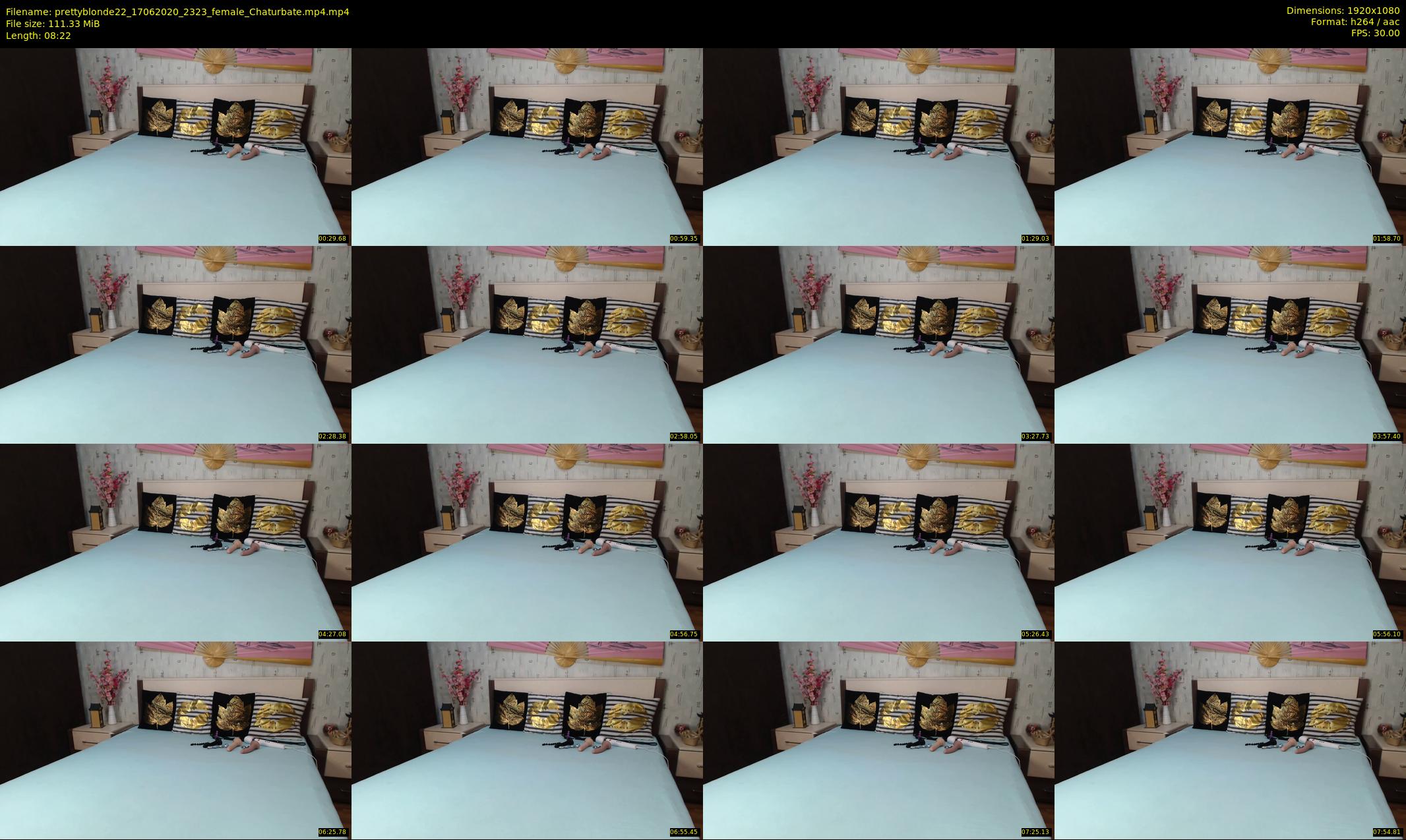 prettyblonde22 — 9 minute Chaturbate female cam show recording, 1080p, Jun 17, 2020