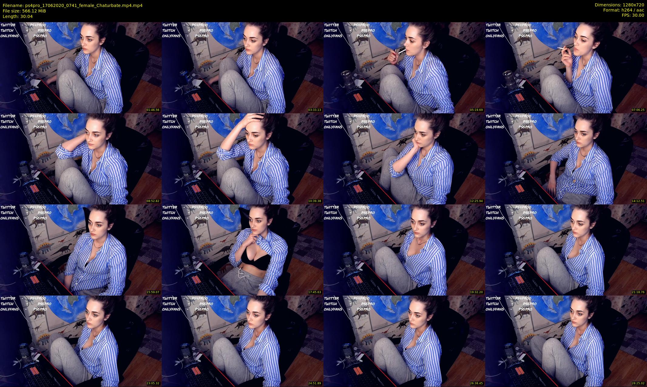ps4pro — 31 minute Chaturbate female cam show recording, 720p, Jun 17, 2020
