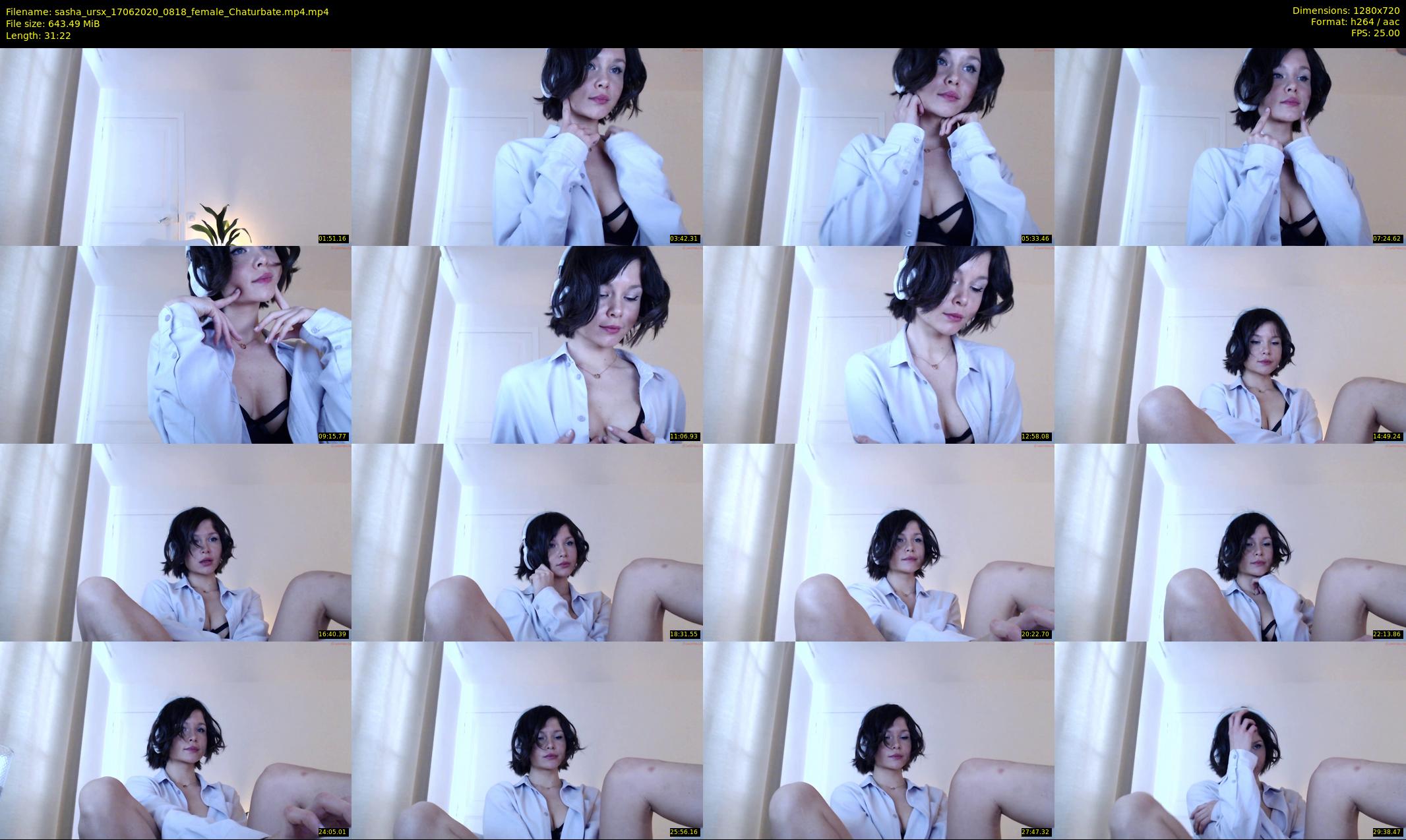 sasha_ursx — 32 minute Chaturbate female cam show recording, 720p, Jun 17, 2020