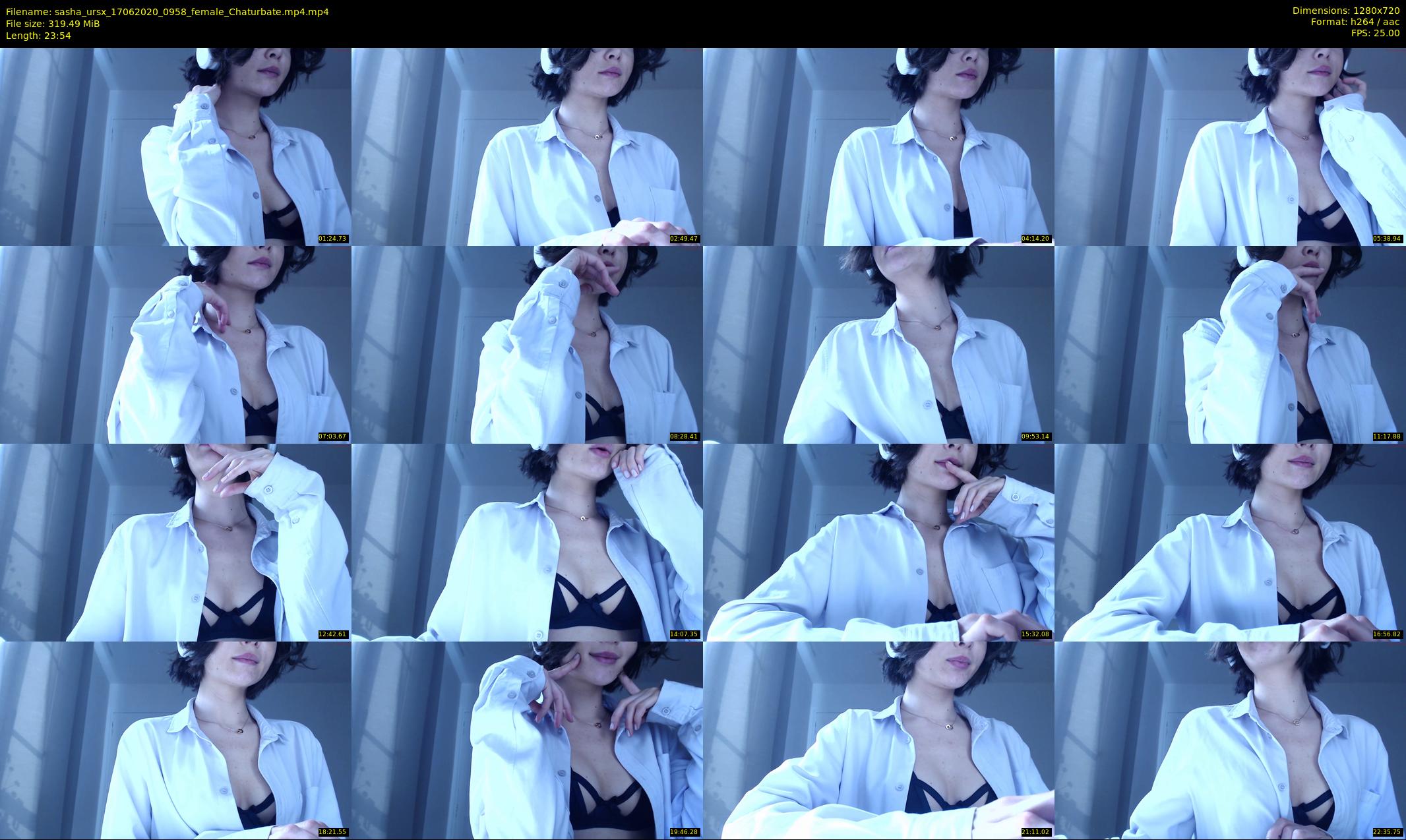 sasha_ursx — 24 minute Chaturbate female cam show recording, 720p, Jun 17, 2020