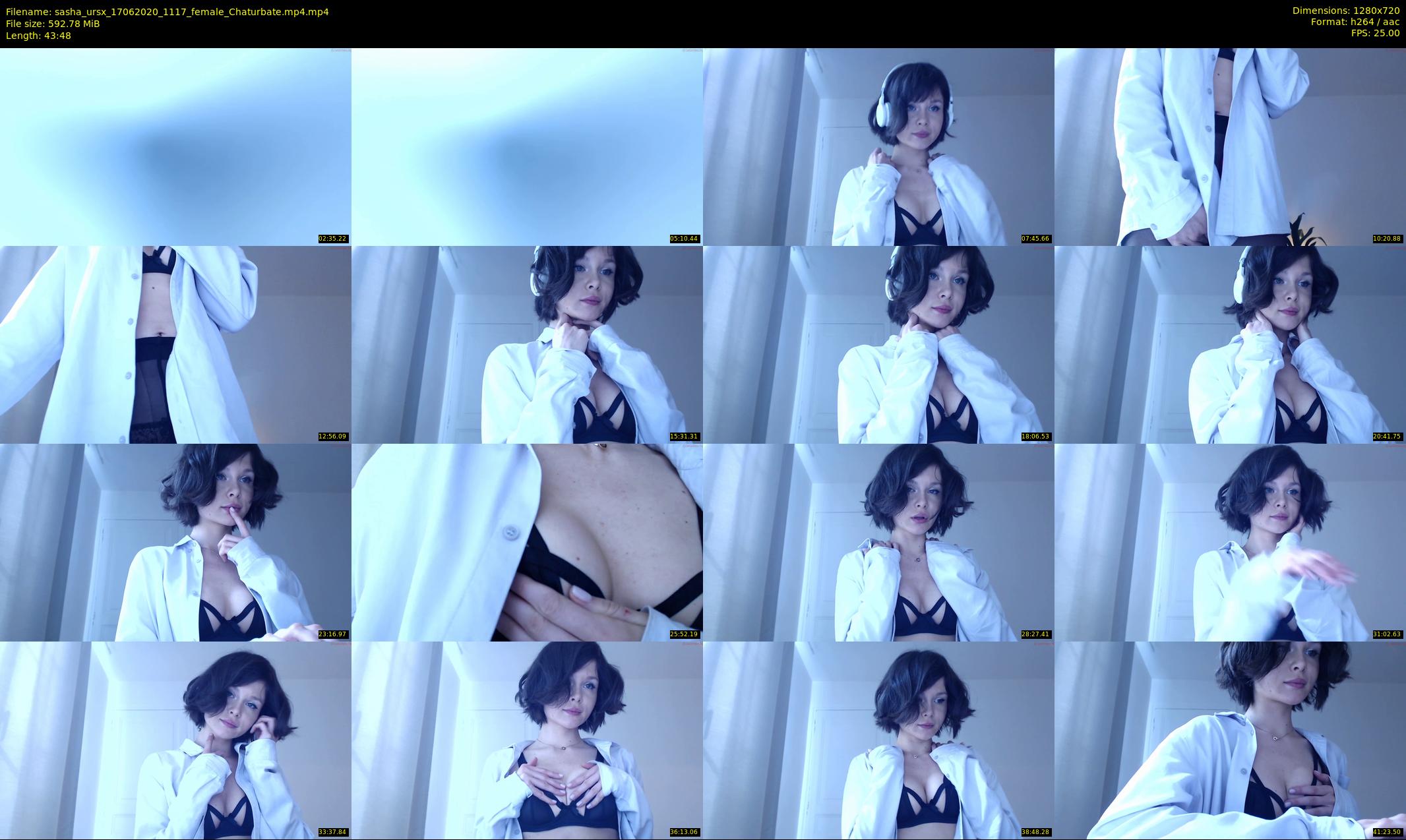 sasha_ursx — 44 minute Chaturbate female cam show recording, 720p, Jun 17, 2020