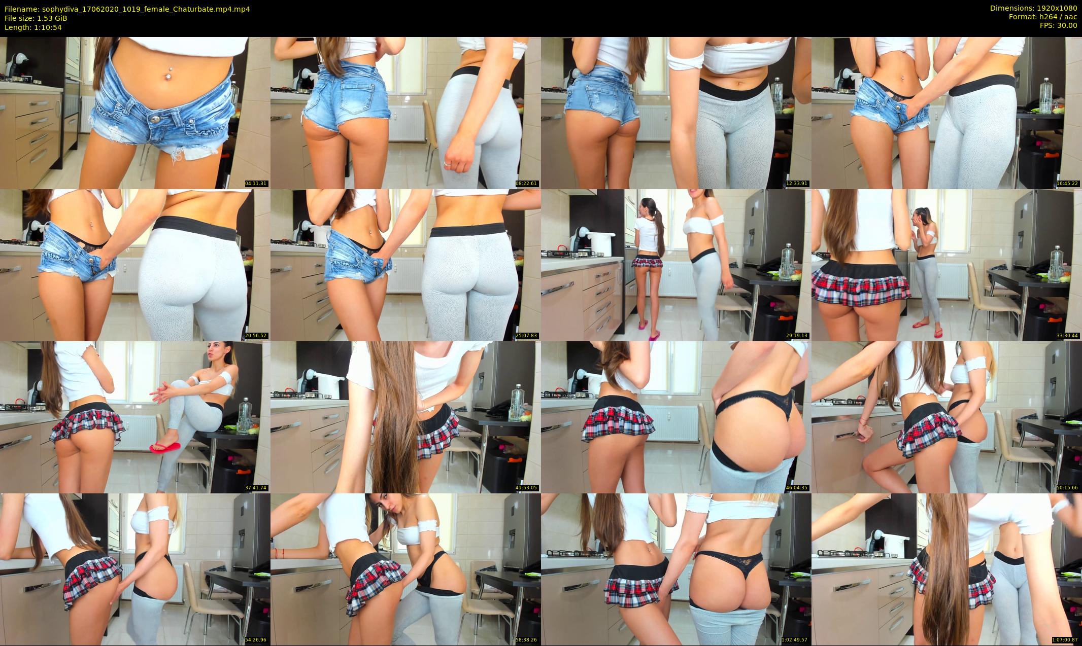 sophydiva — 71 minute Chaturbate female cam show recording, 1080p, Jun 17, 2020