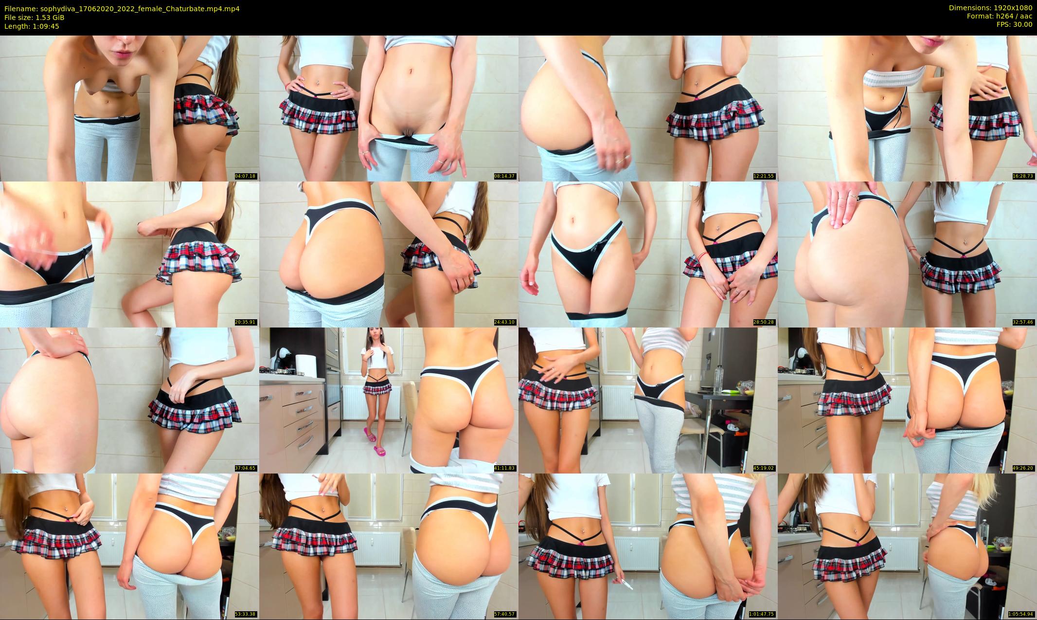 sophydiva — 70 minute Chaturbate female cam show recording, 1080p, Jun 17, 2020